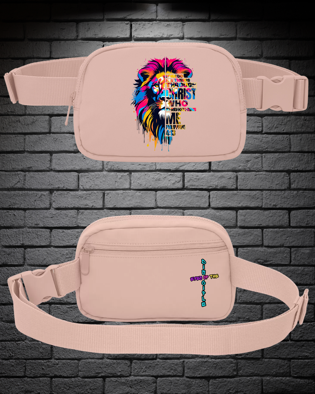 Dusty Rose - Cross Body / Hip Bag