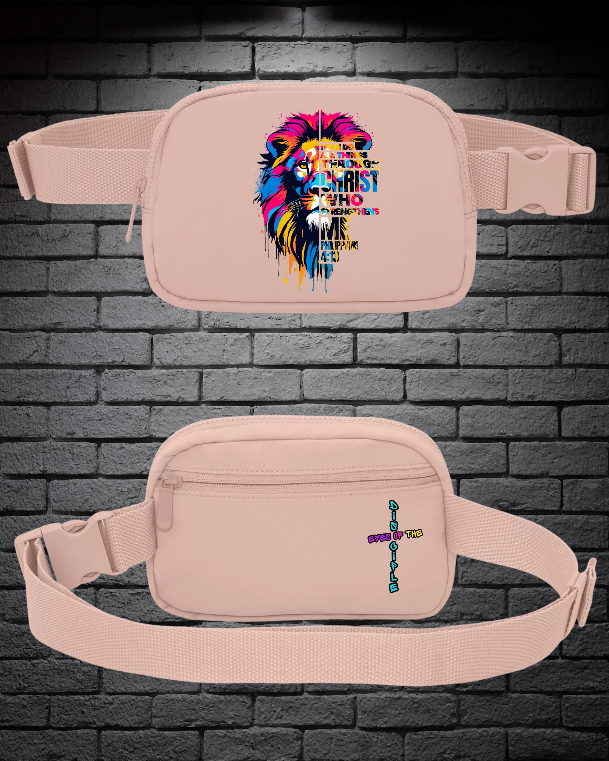 Dusty Rose - Cross Body / Hip Bag