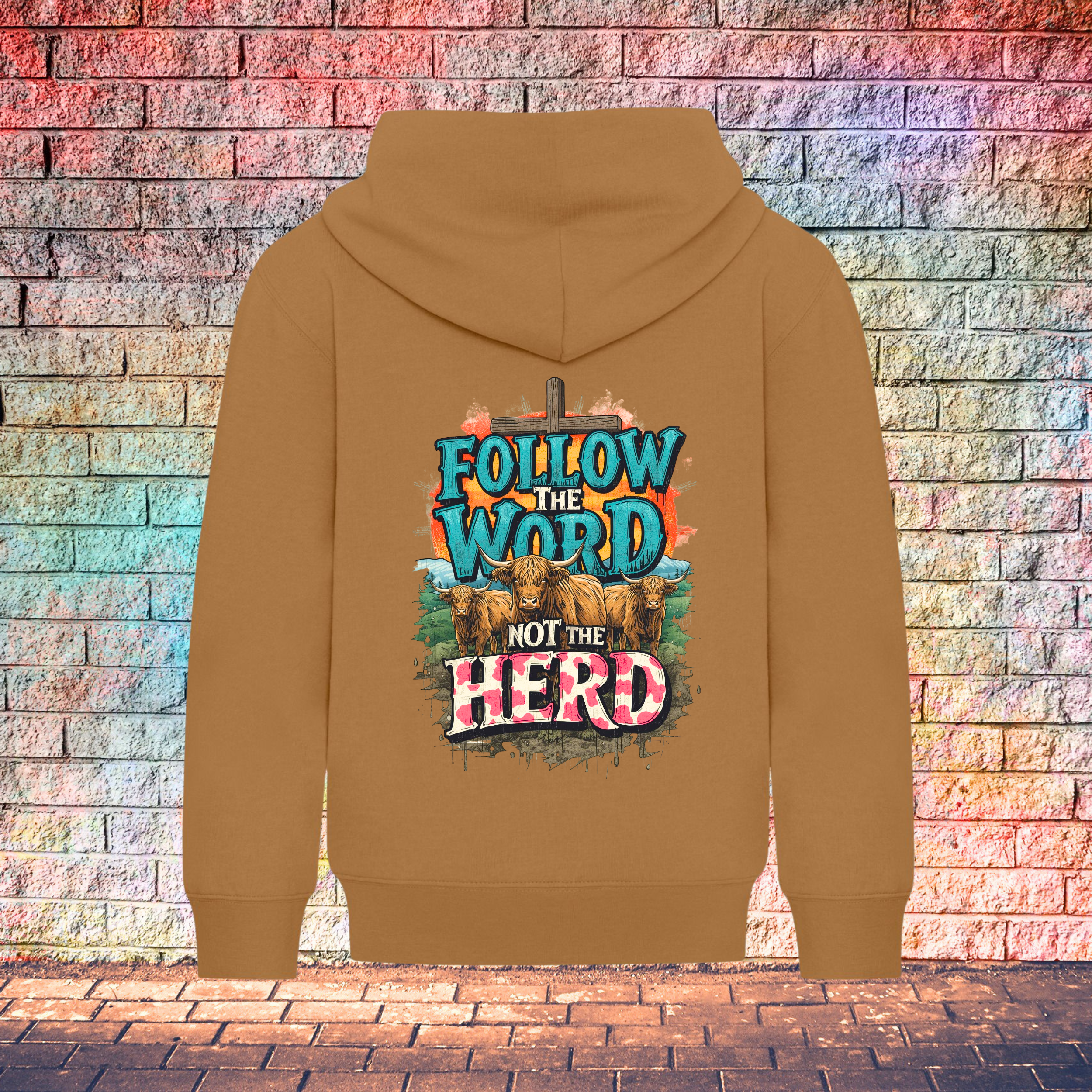 Follow The Word Not The Herd - Youth Hoodie