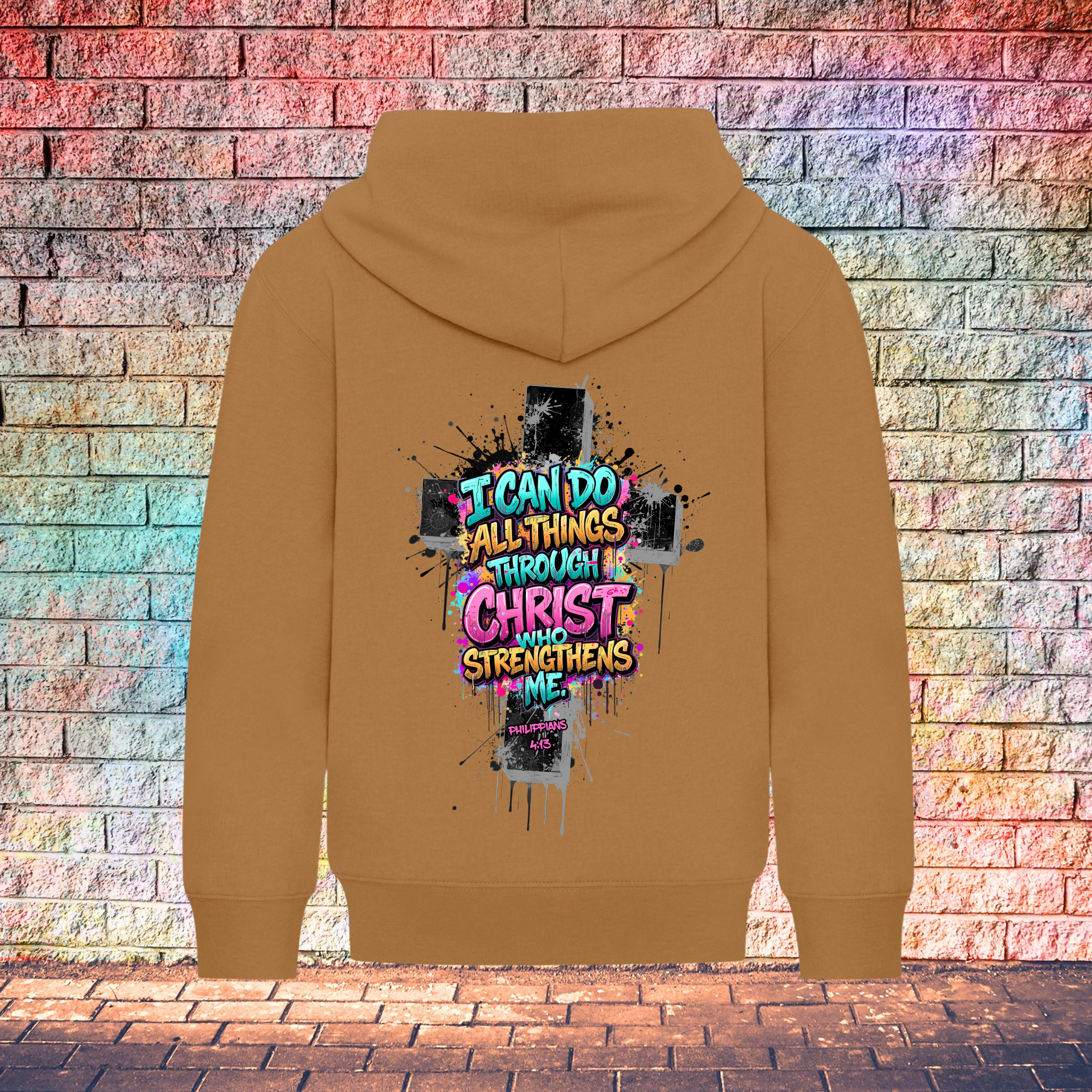 I Can Do All Things Through Christ Who Strengthens Me - Youth Hoodie