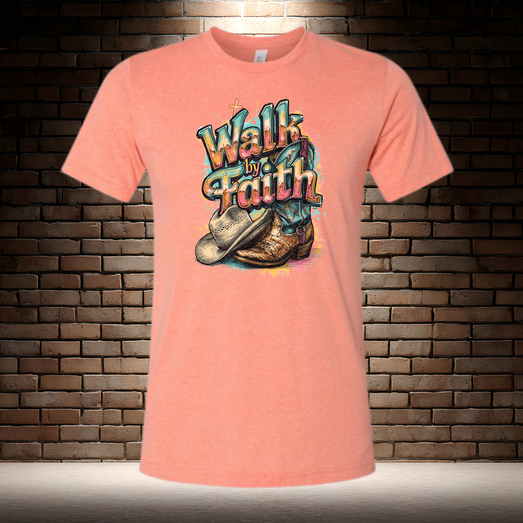 Walk By Faith - Boot and Hat