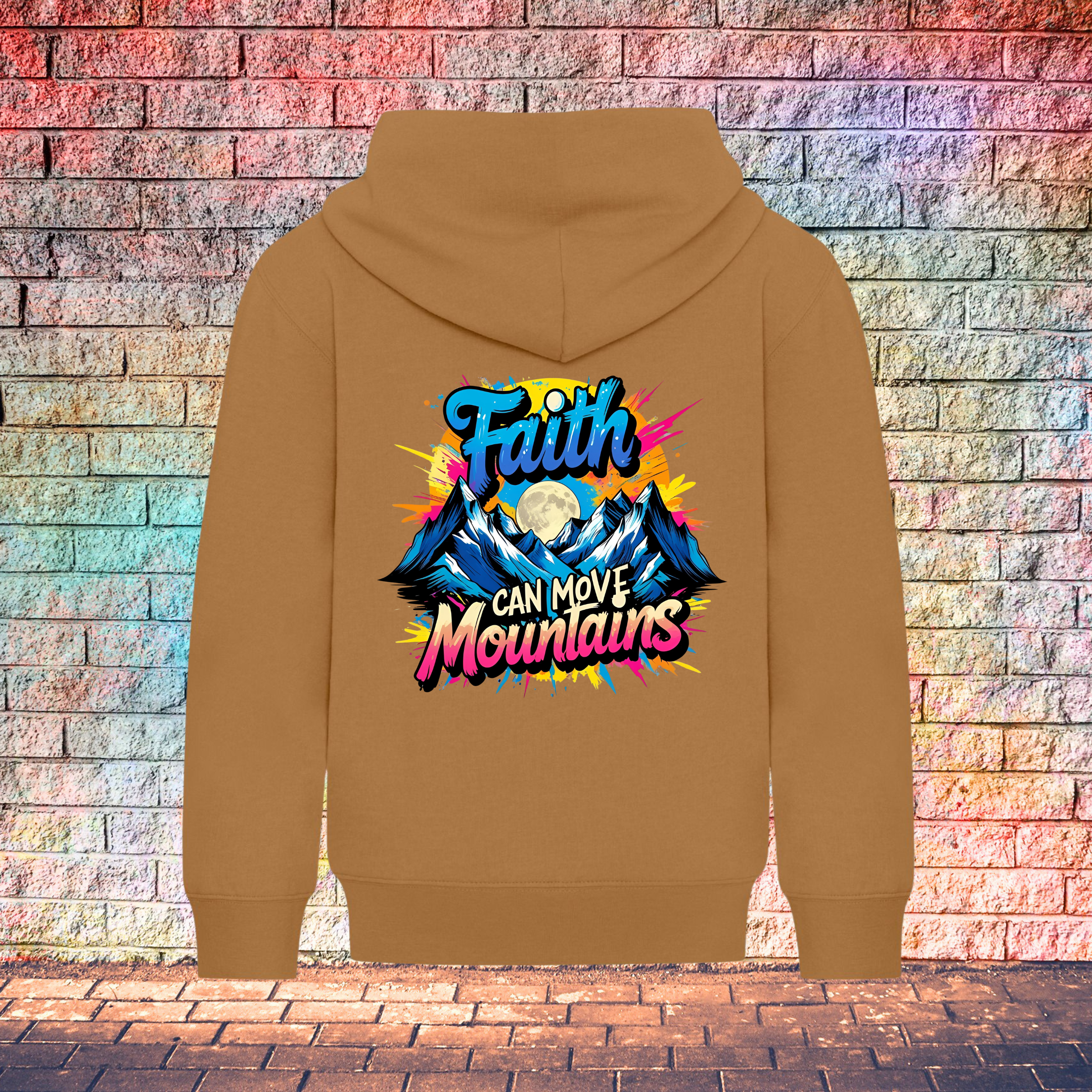 Faith Can Move Mountains - Youth Hoodie