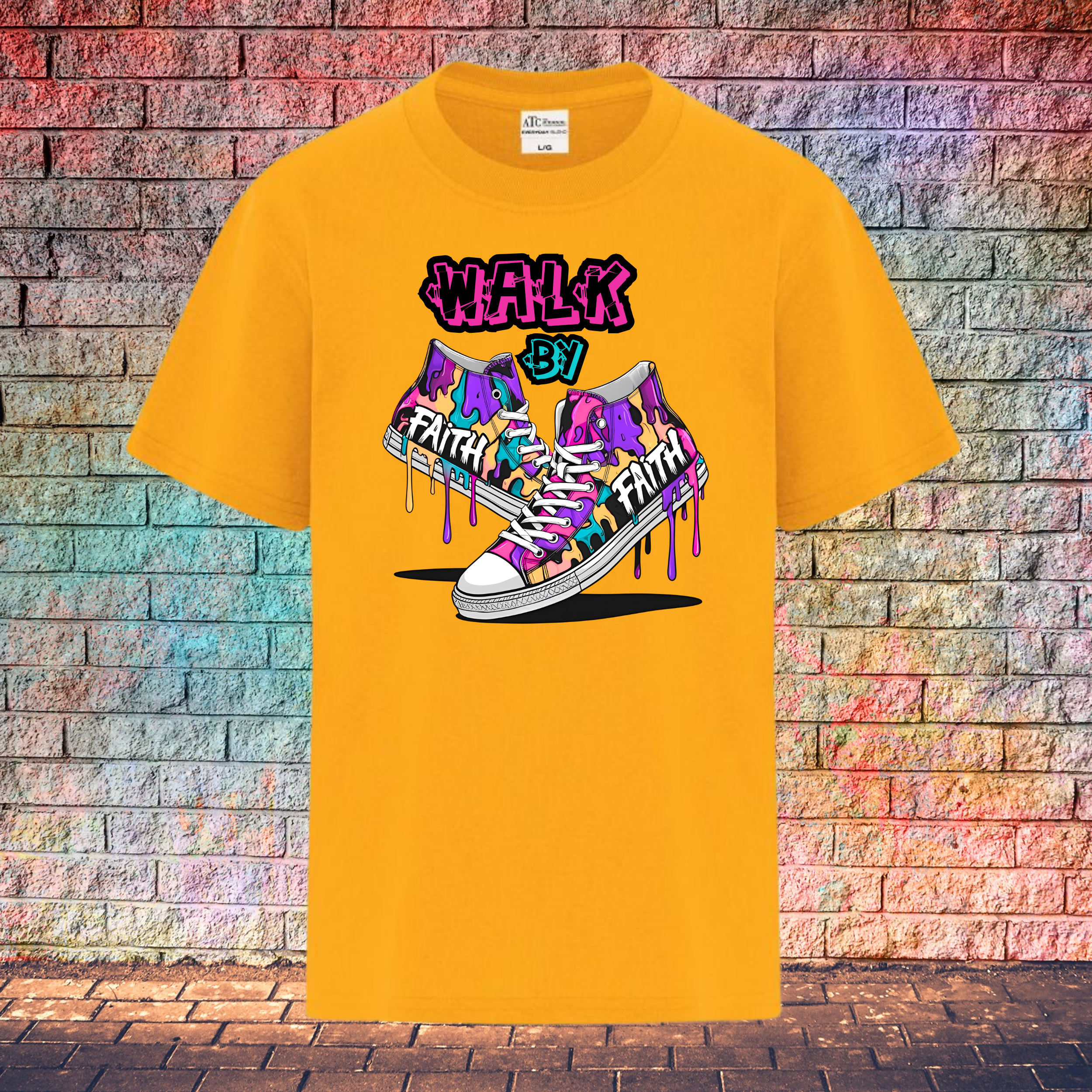 Walk By Faith / Shoes - Youth T-Shirt