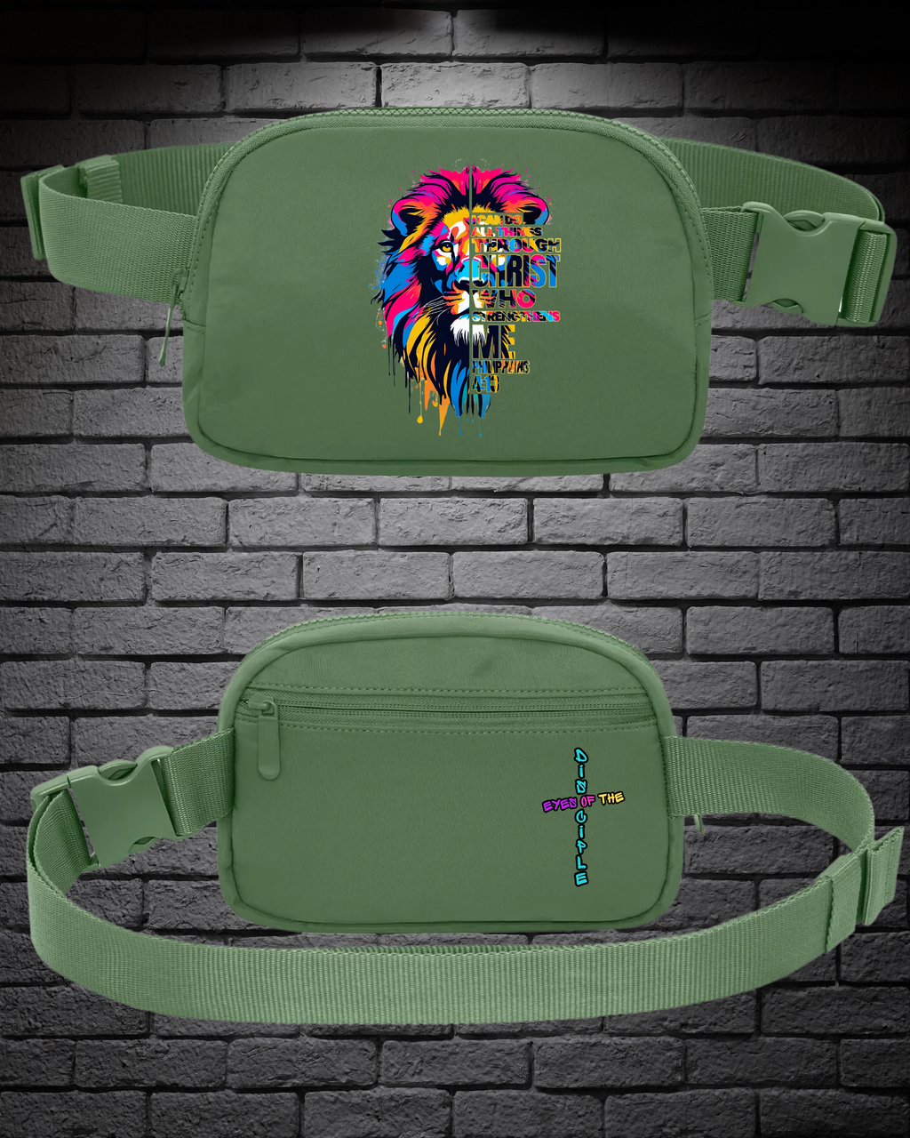 Balsam Green - Cross Body / Hip Bag