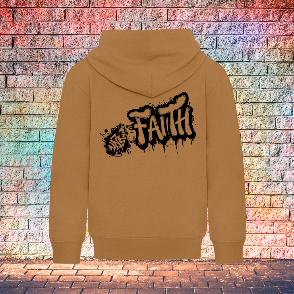 Faith Graffiti Spray - Youth Hoodie