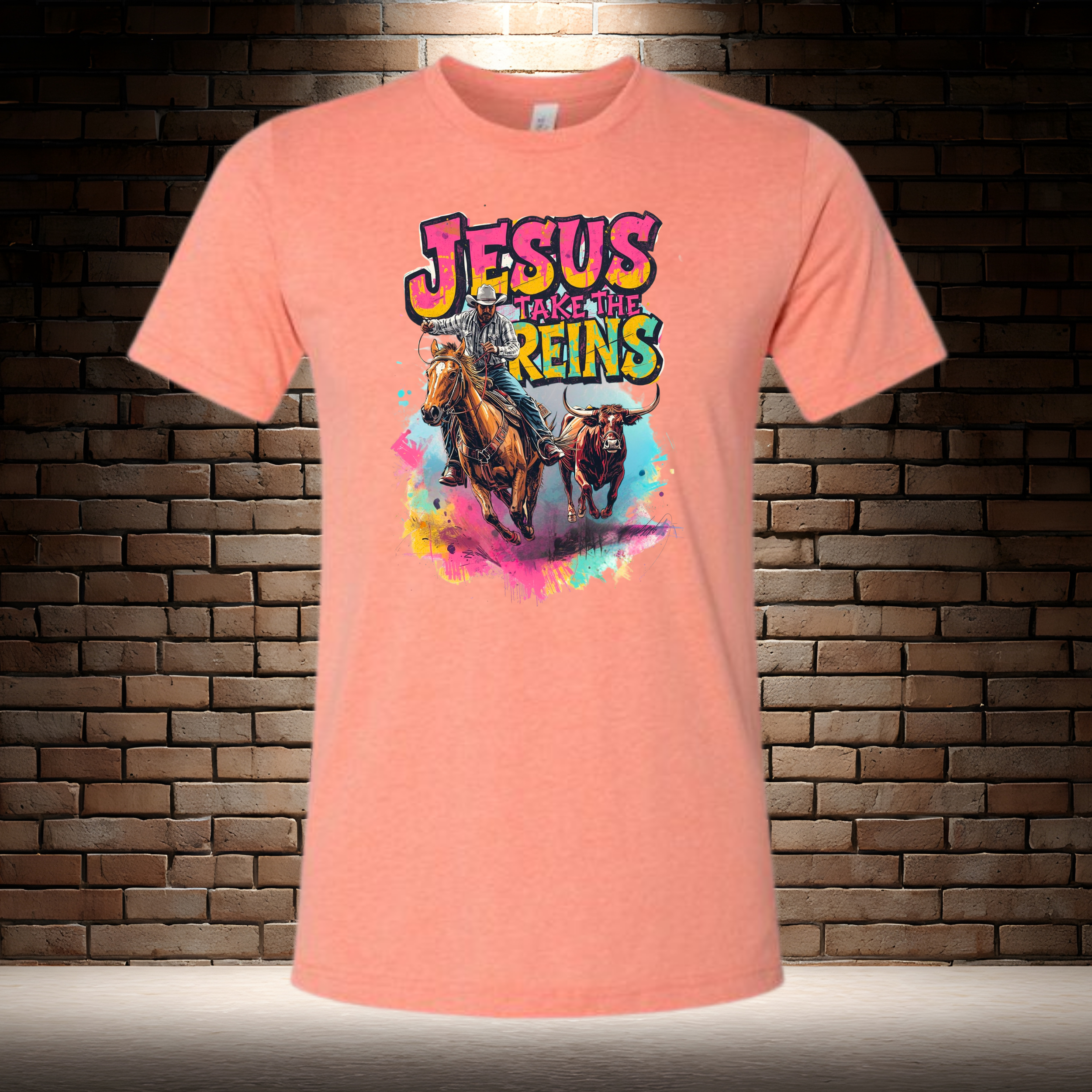 Jesus Take The Reins / Cowboy and Bull