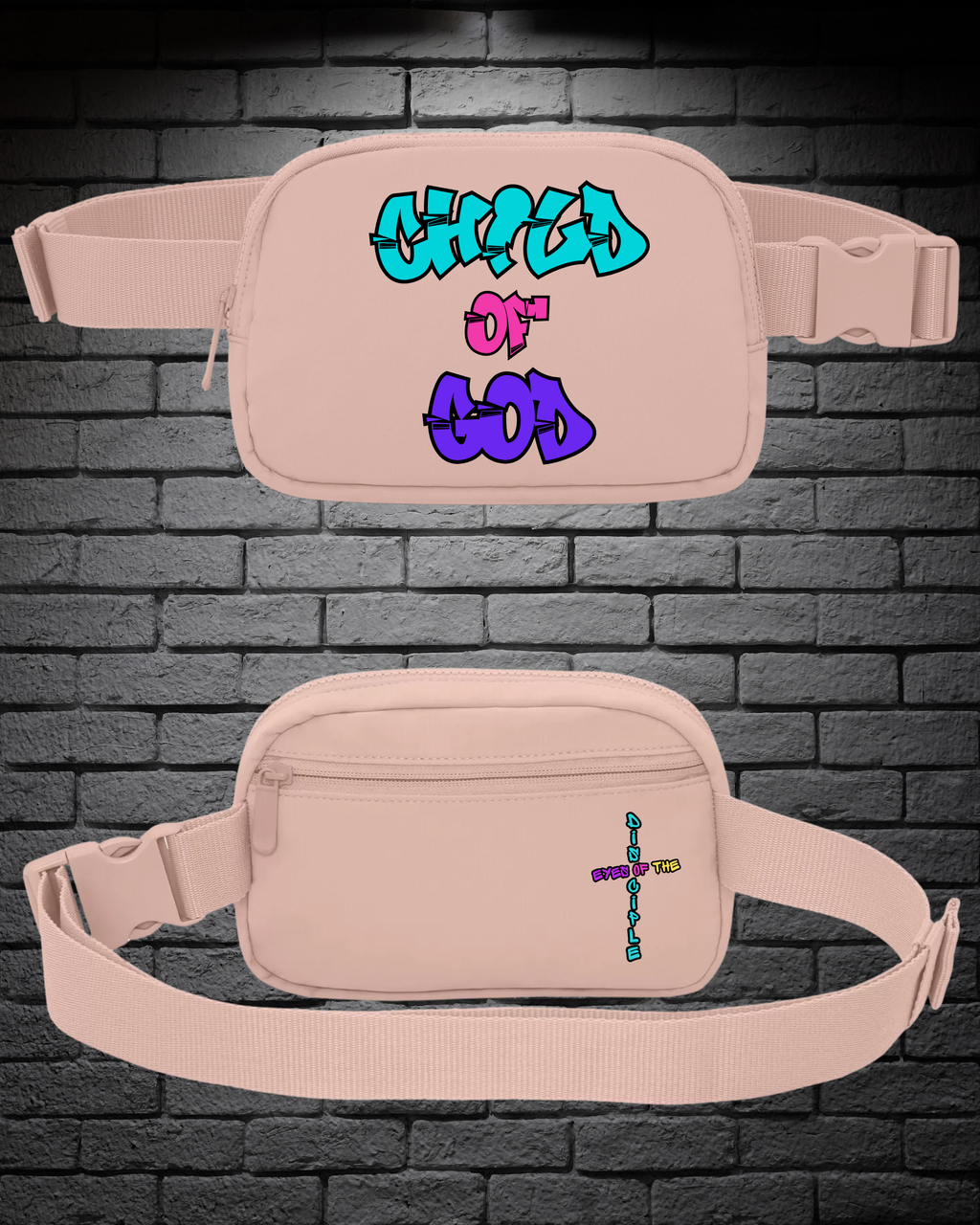 Dusty Rose - Cross Body / Hip Bag