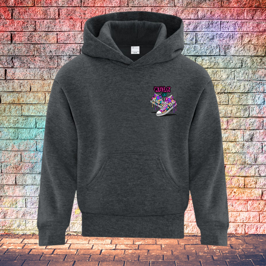 Walk By Faith / Shoes - Youth Hoodie