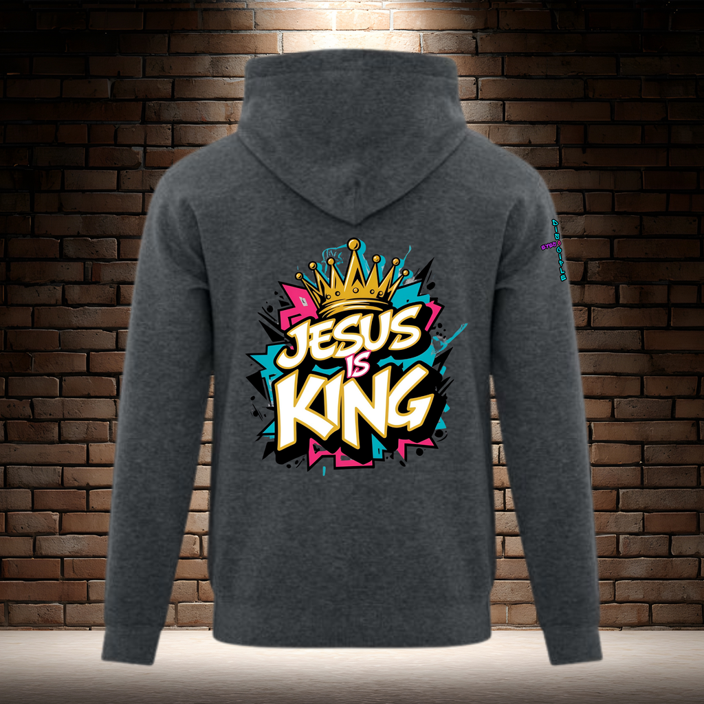 Jesus Is King - Color Burst