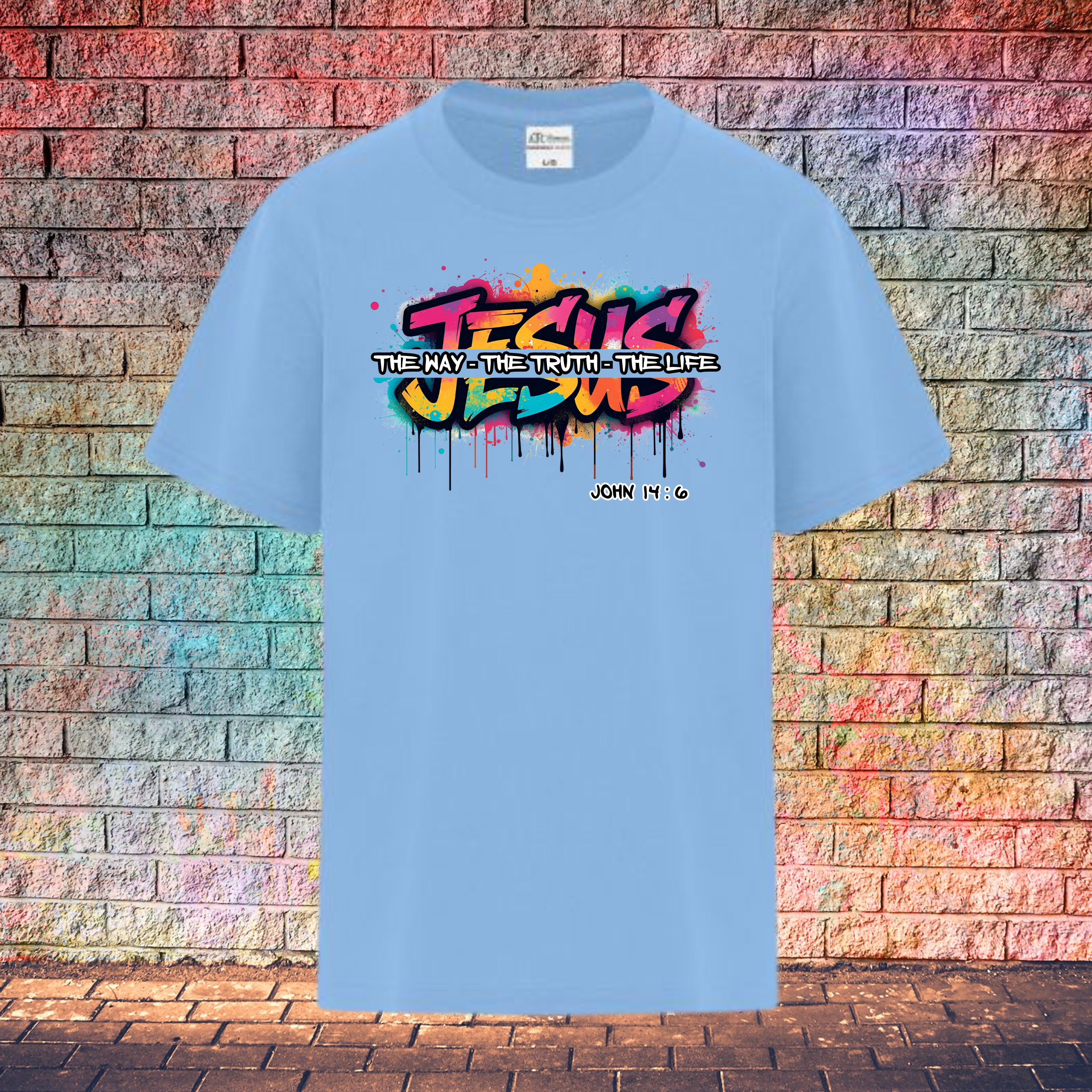 Jesus Is The Way The Truth The Life - Youth T-Shirt