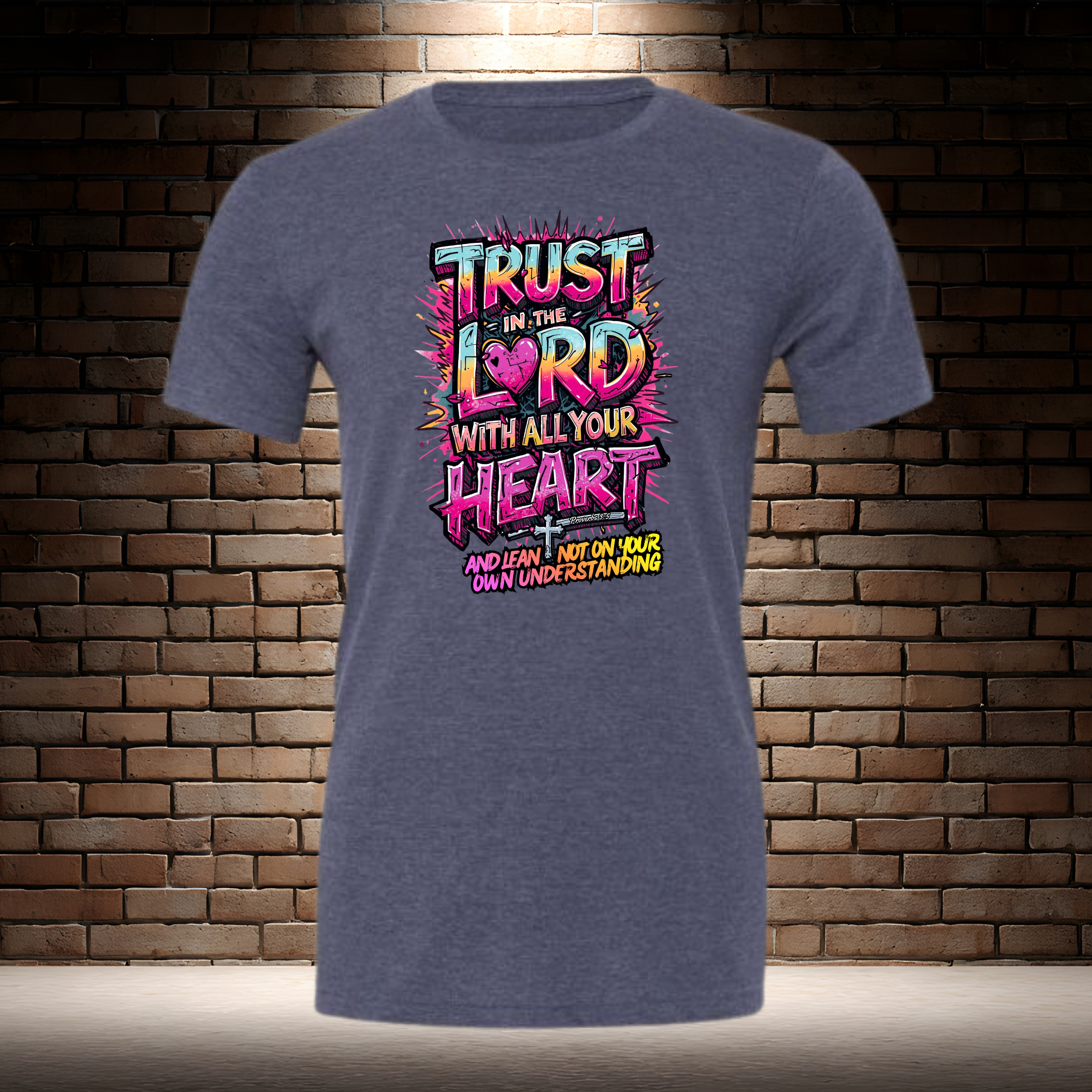 Trust In The Lord With All Your Heart And Lean Not On Your Own Understanding