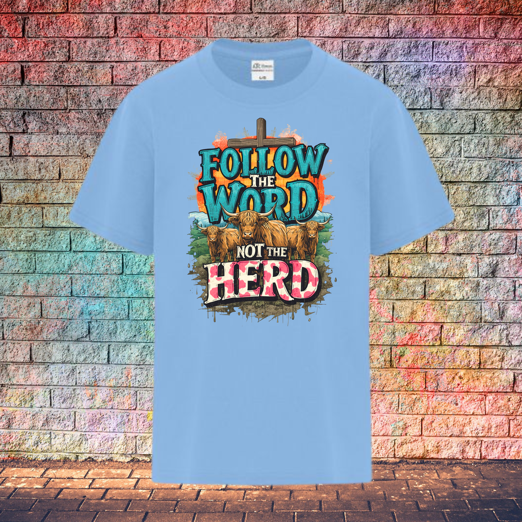 Follow The Word Not The Herd - Youth T-Shirt