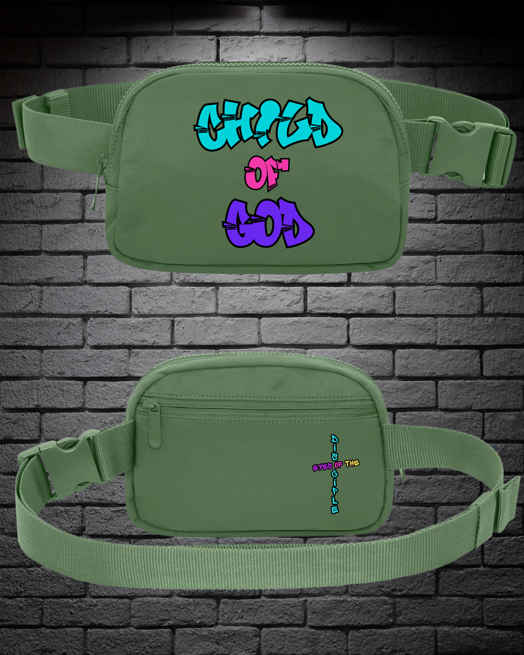 Balsam Green - Cross Body / Hip Bag