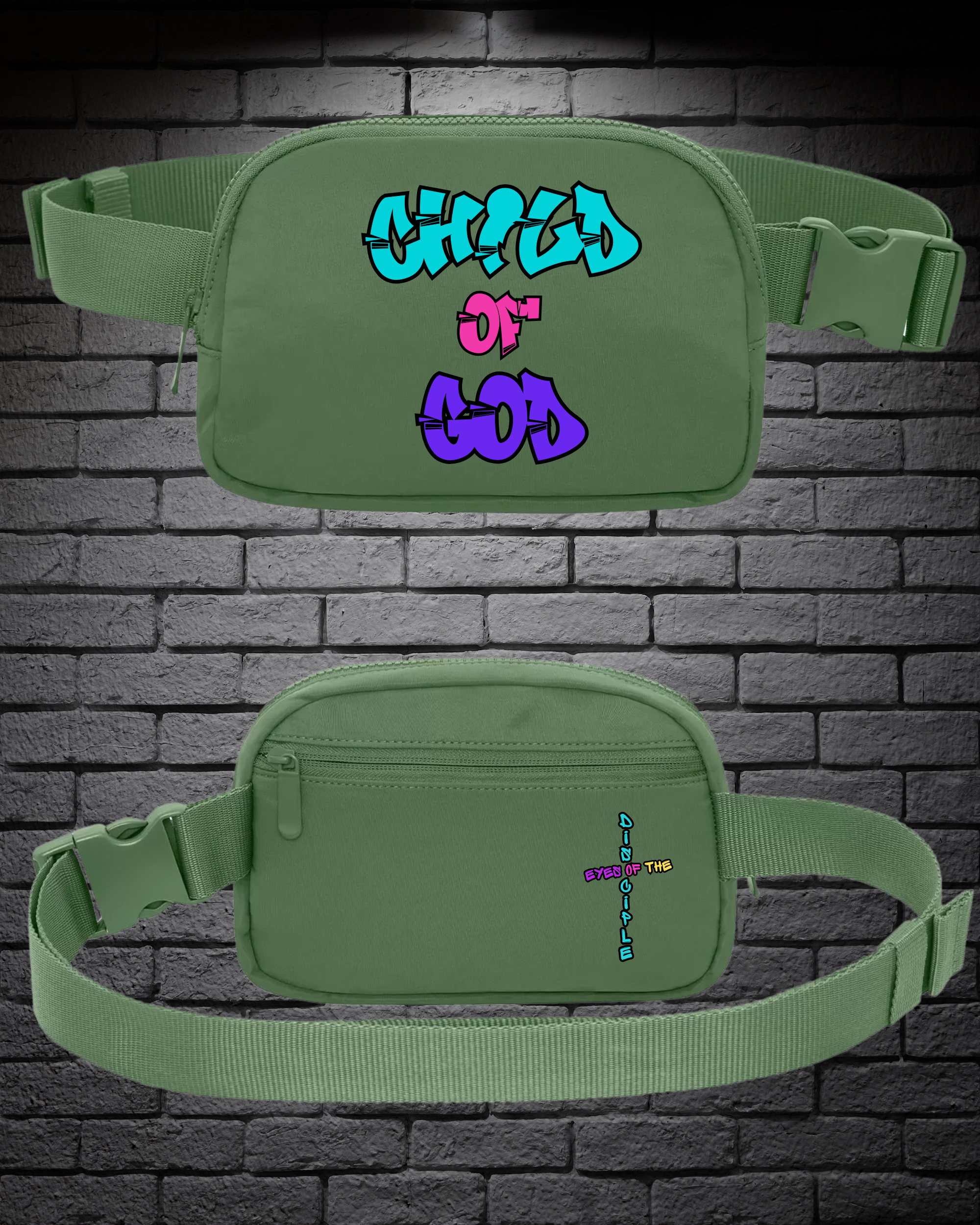 Balsam Green - Cross Body / Hip Bag