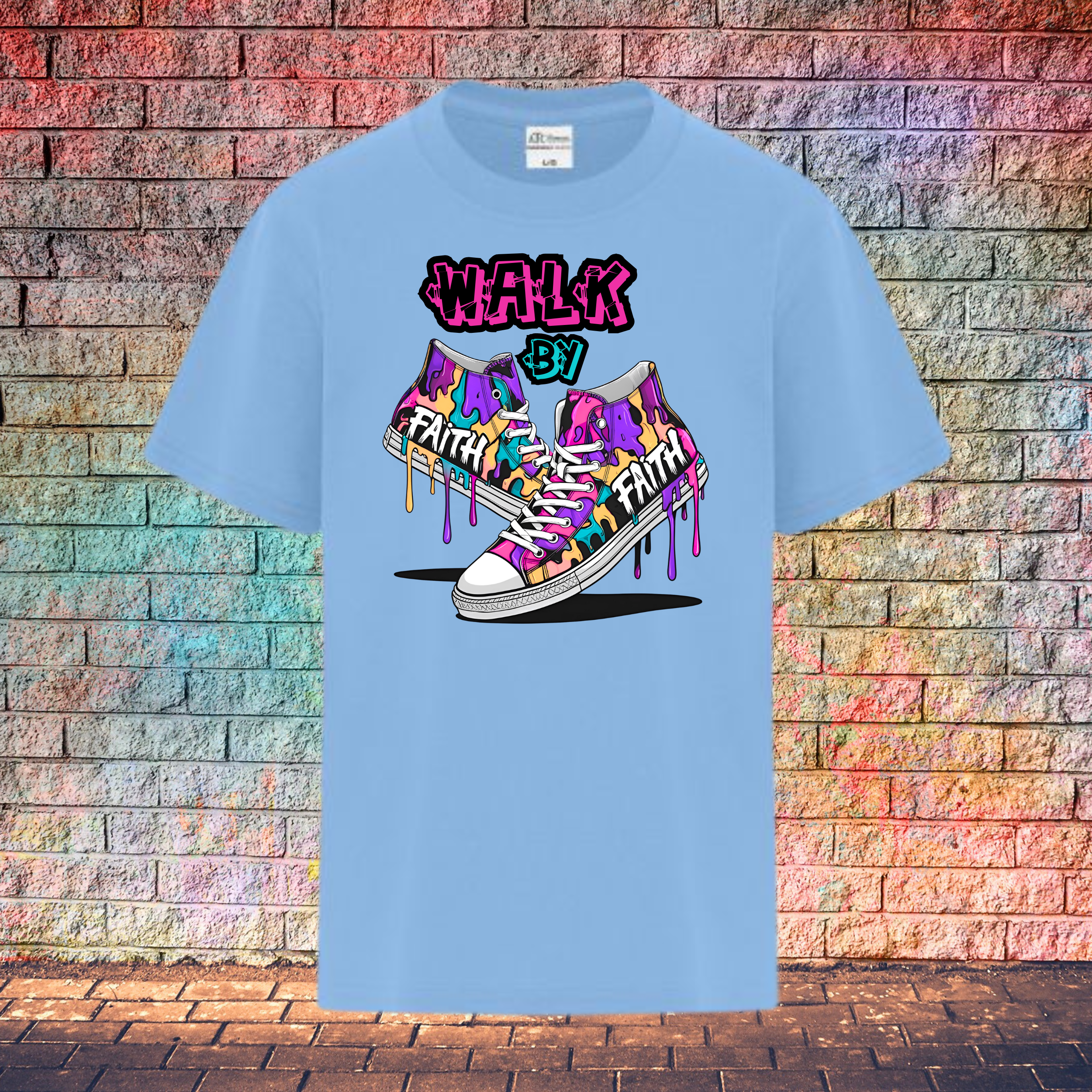 Walk By Faith / Shoes - Youth T-Shirt