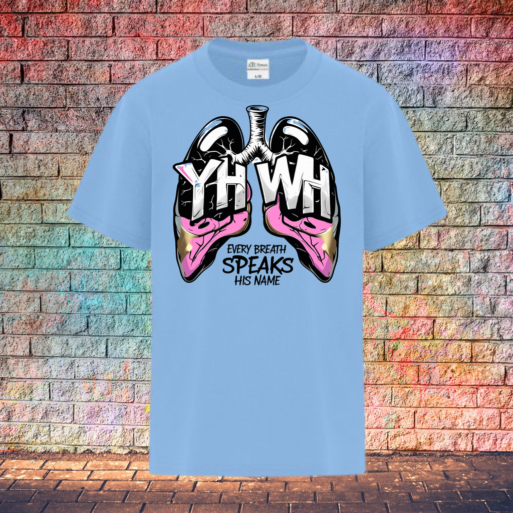 Yahweh Every Breath Speaks His Name - Youth T-Shirt