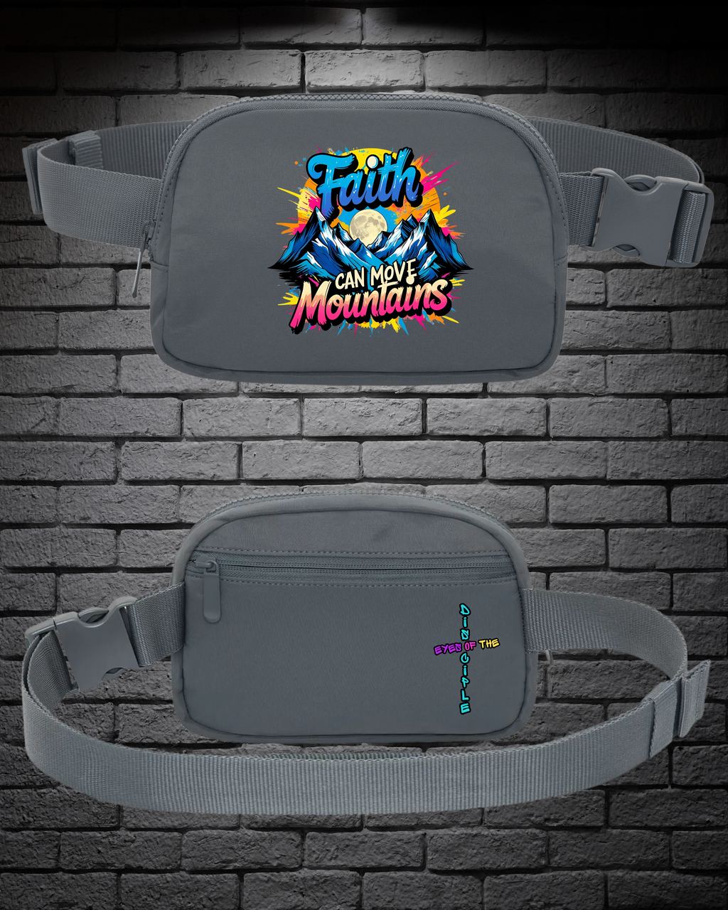 Storm Grey - Cross Body / Hip Bag