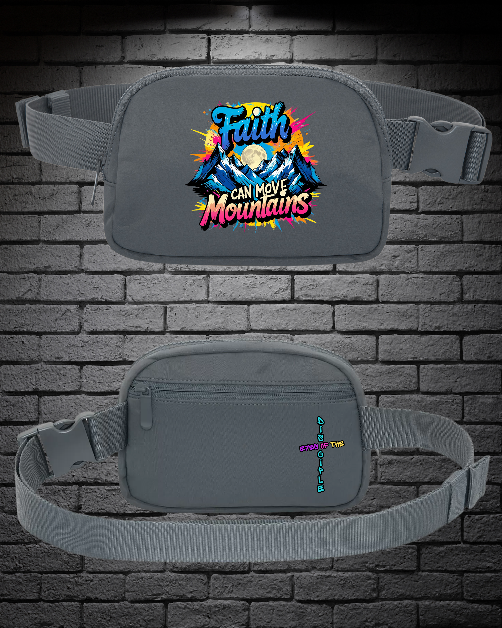 Storm Grey - Cross Body / Hip Bag