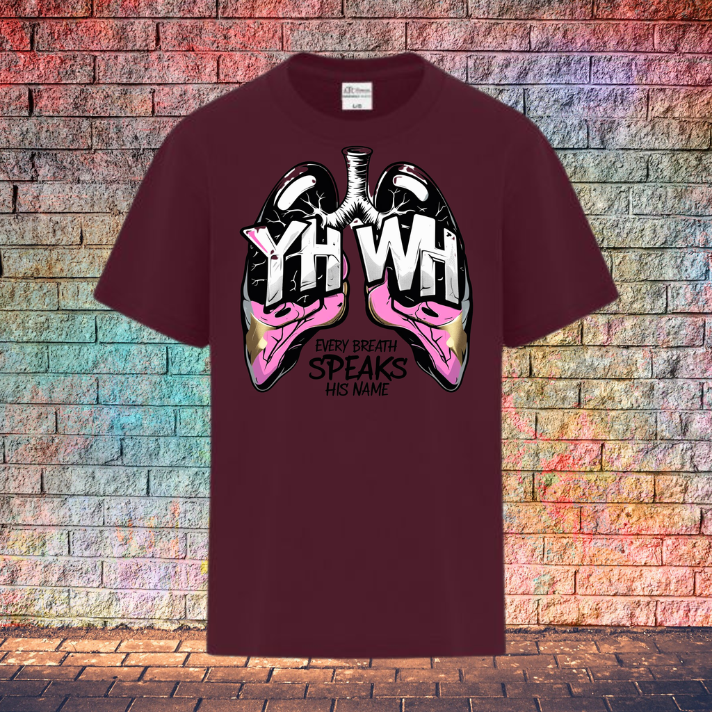Yahweh Every Breath Speaks His Name - Youth T-Shirt
