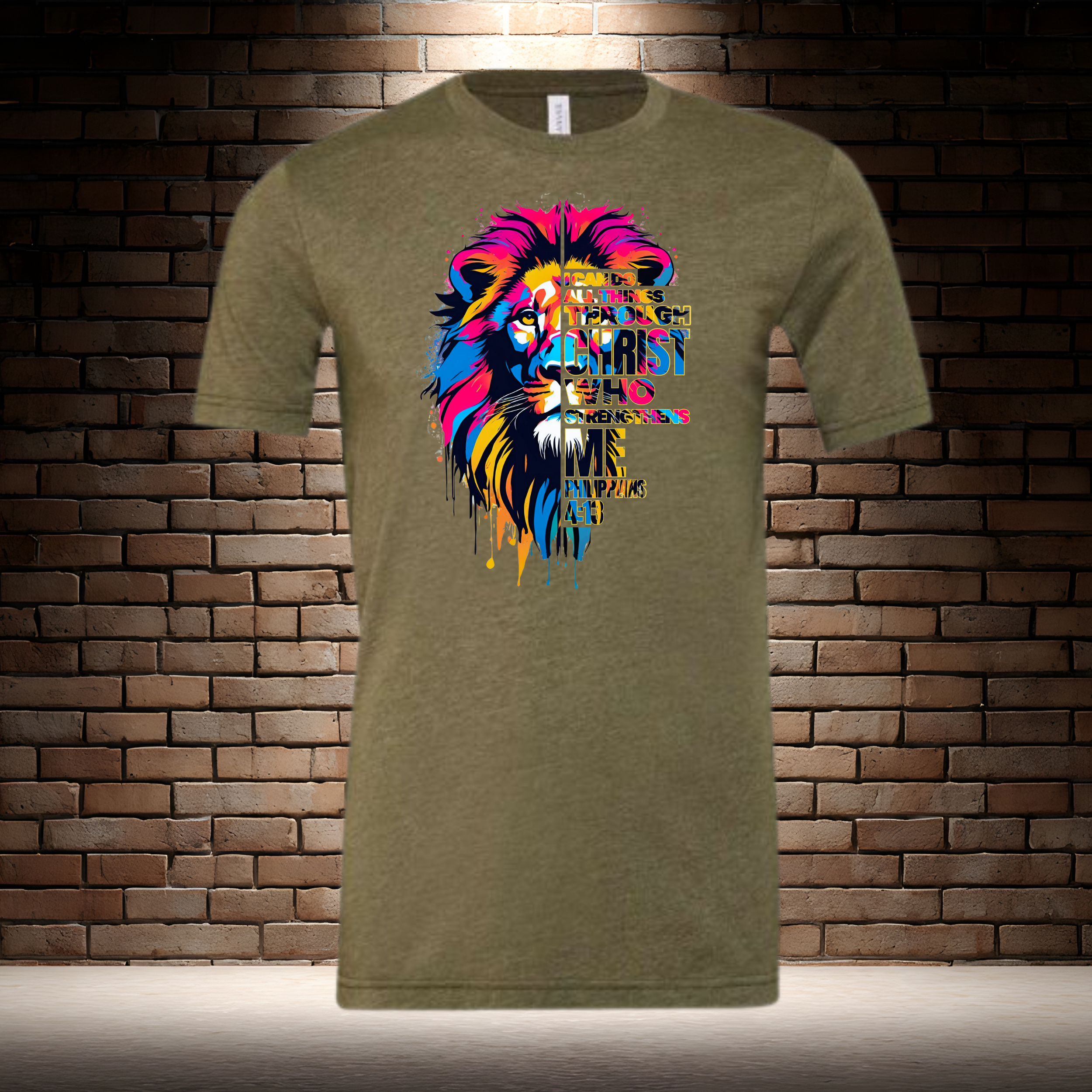 Philippians 4:13 Lion