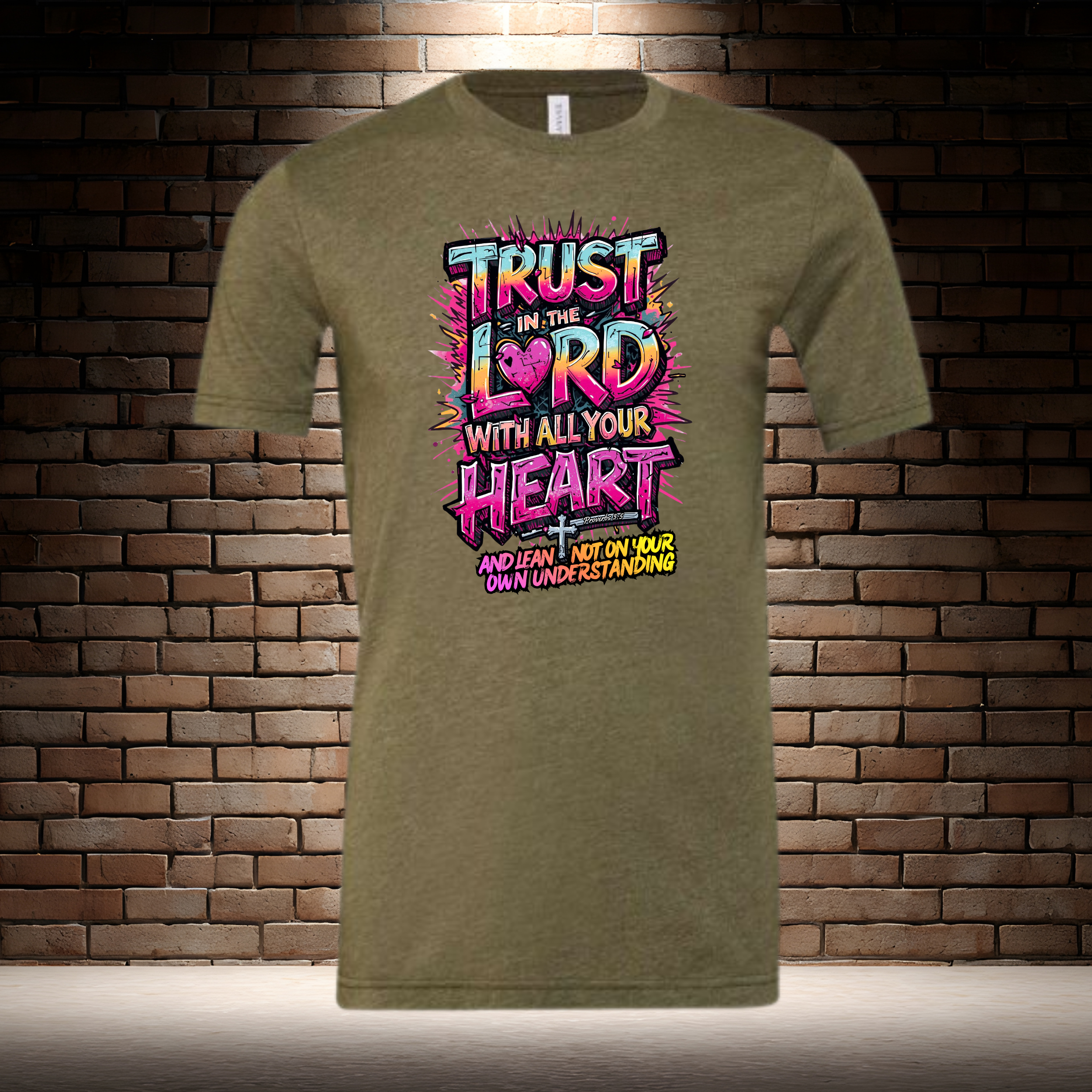 Trust In The Lord With All Your Heart And Lean Not On Your Own Understanding