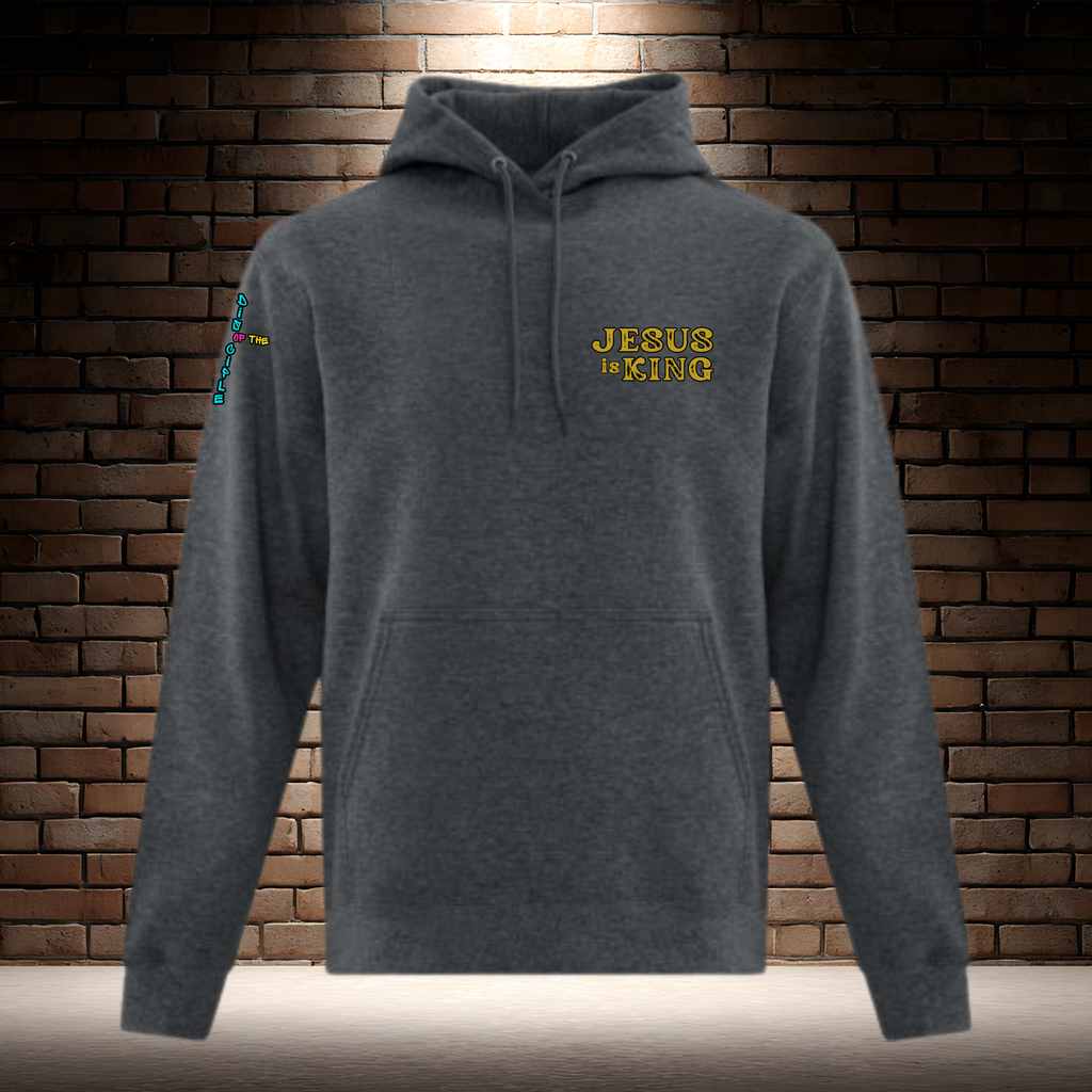 Jesus Is King - Rustic Gold