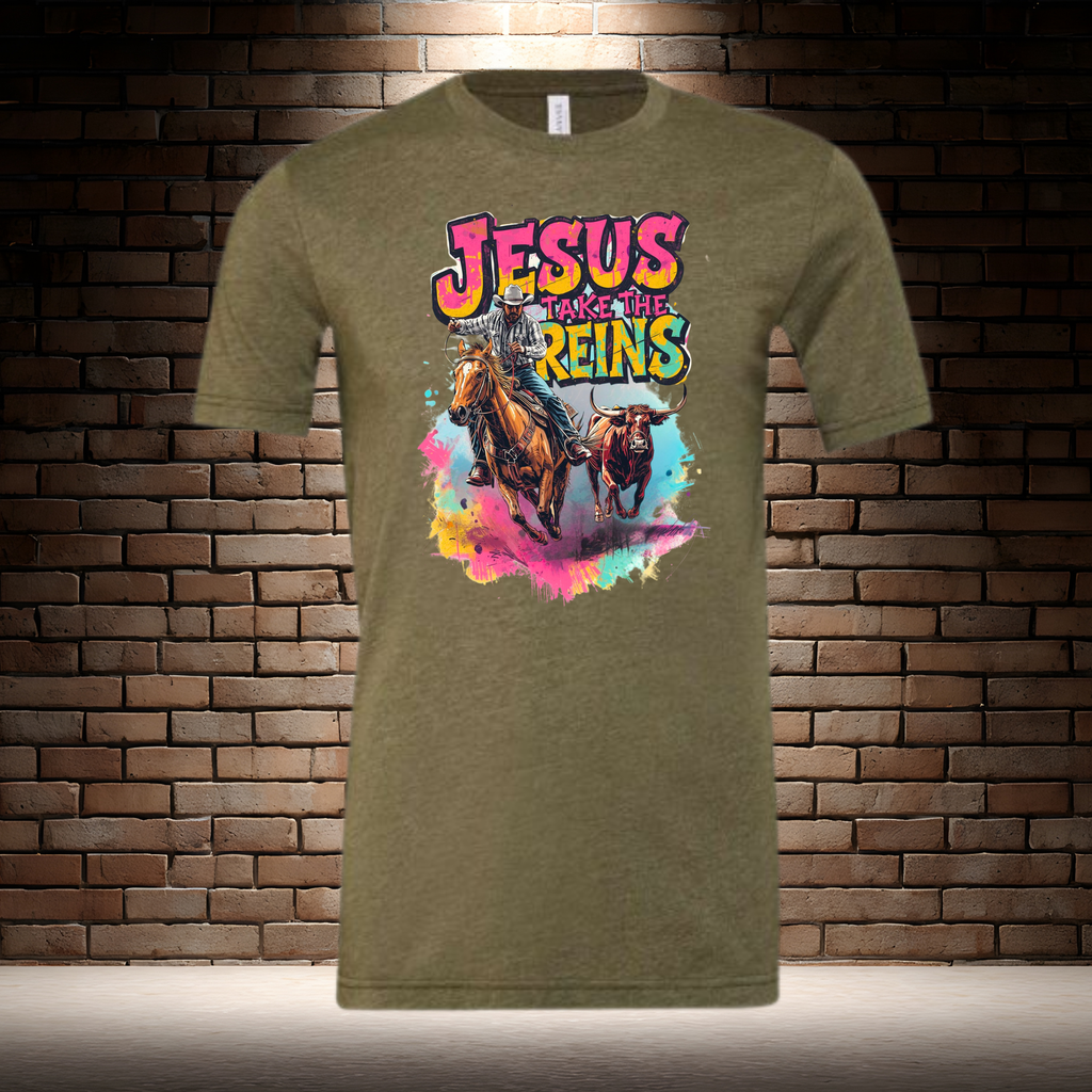 Jesus Take The Reins / Cowboy and Bull