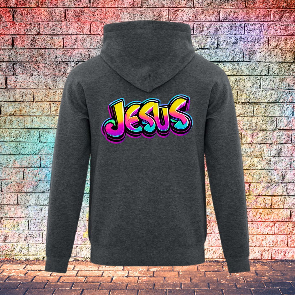 Lion and Bold Jesus - Youth Hoodie