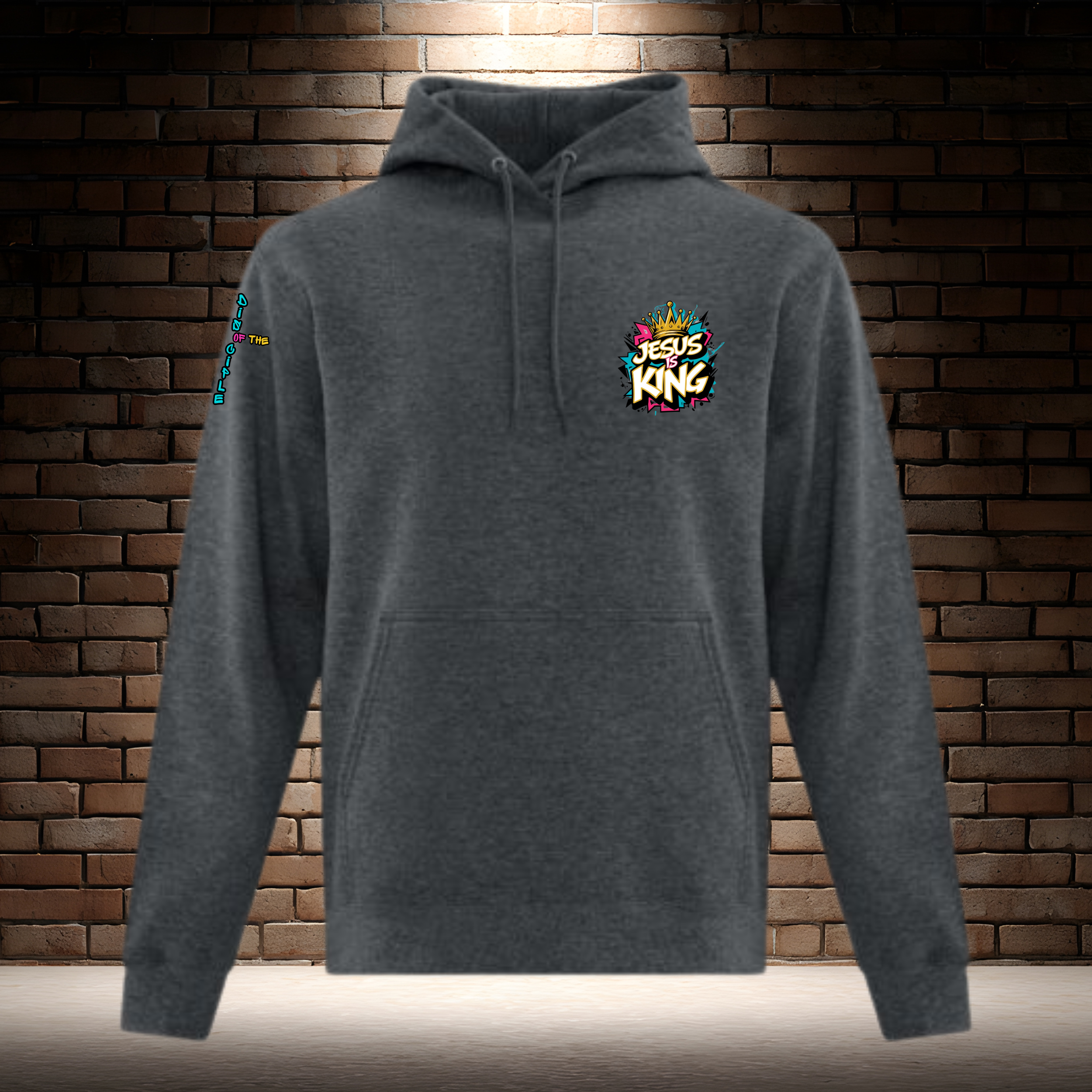 Jesus Is King - Color Burst