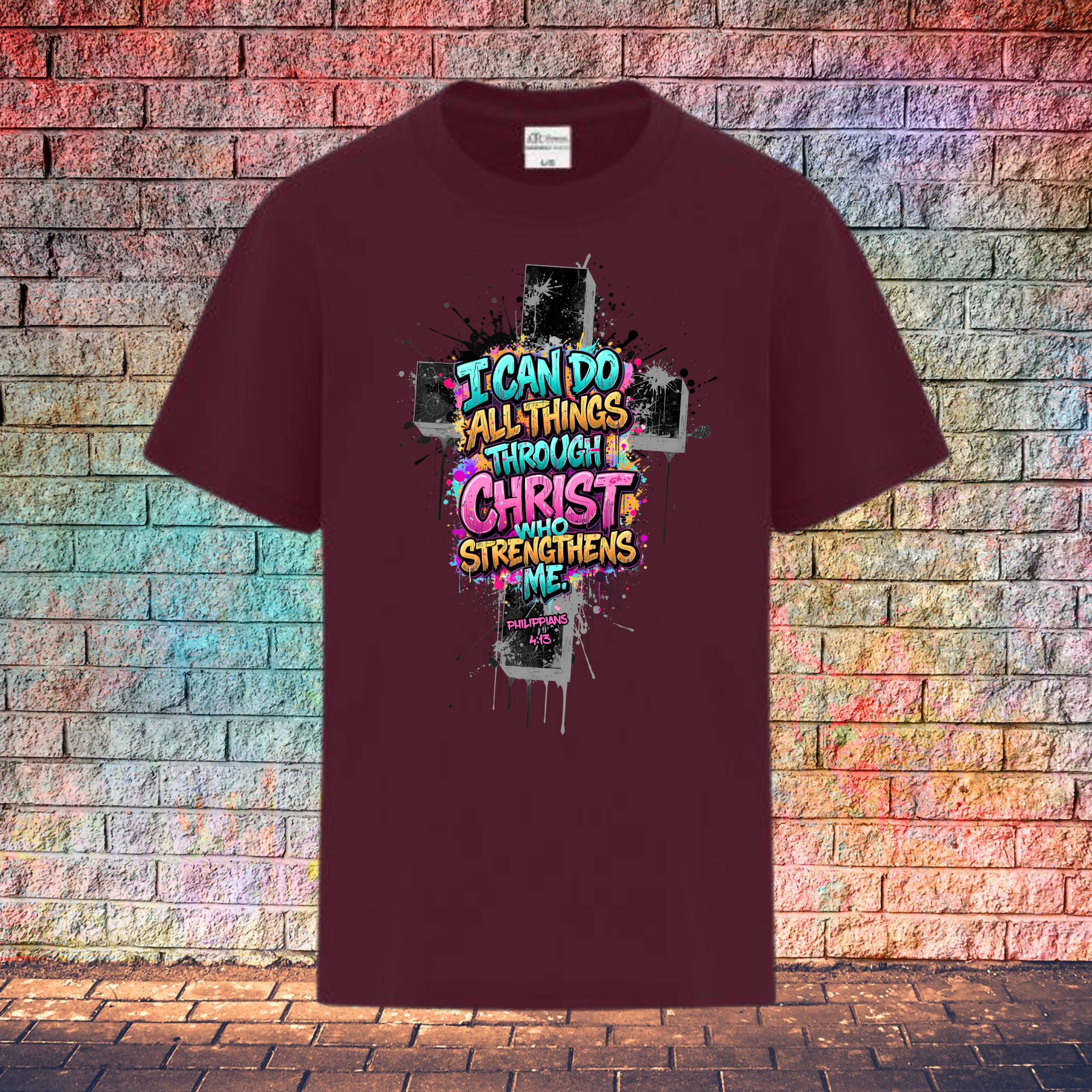 I Can Do All Things Through Christ Who Strengthens Me - Youth T-Shirt