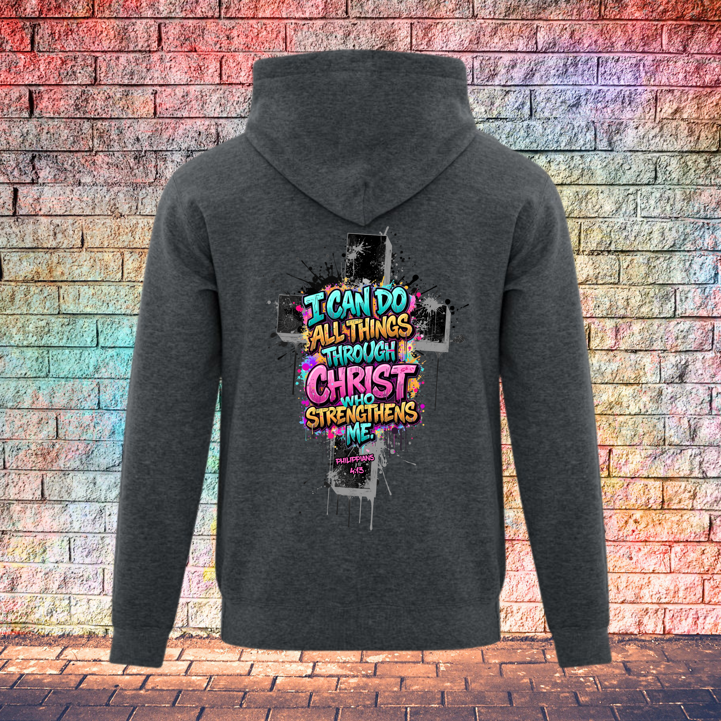 I Can Do All Things Through Christ Who Strengthens Me - Youth Hoodie