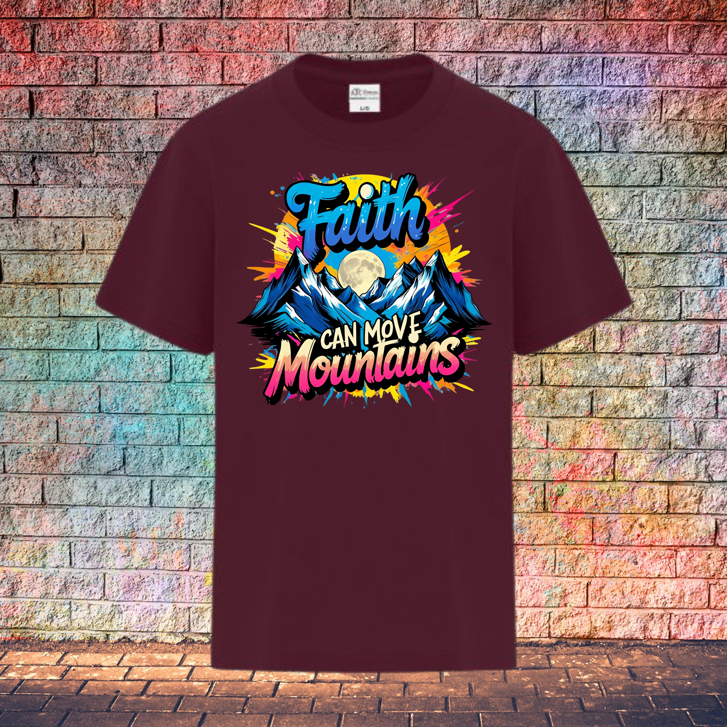 Faith Can Move Mountains - Youth T-Shirt