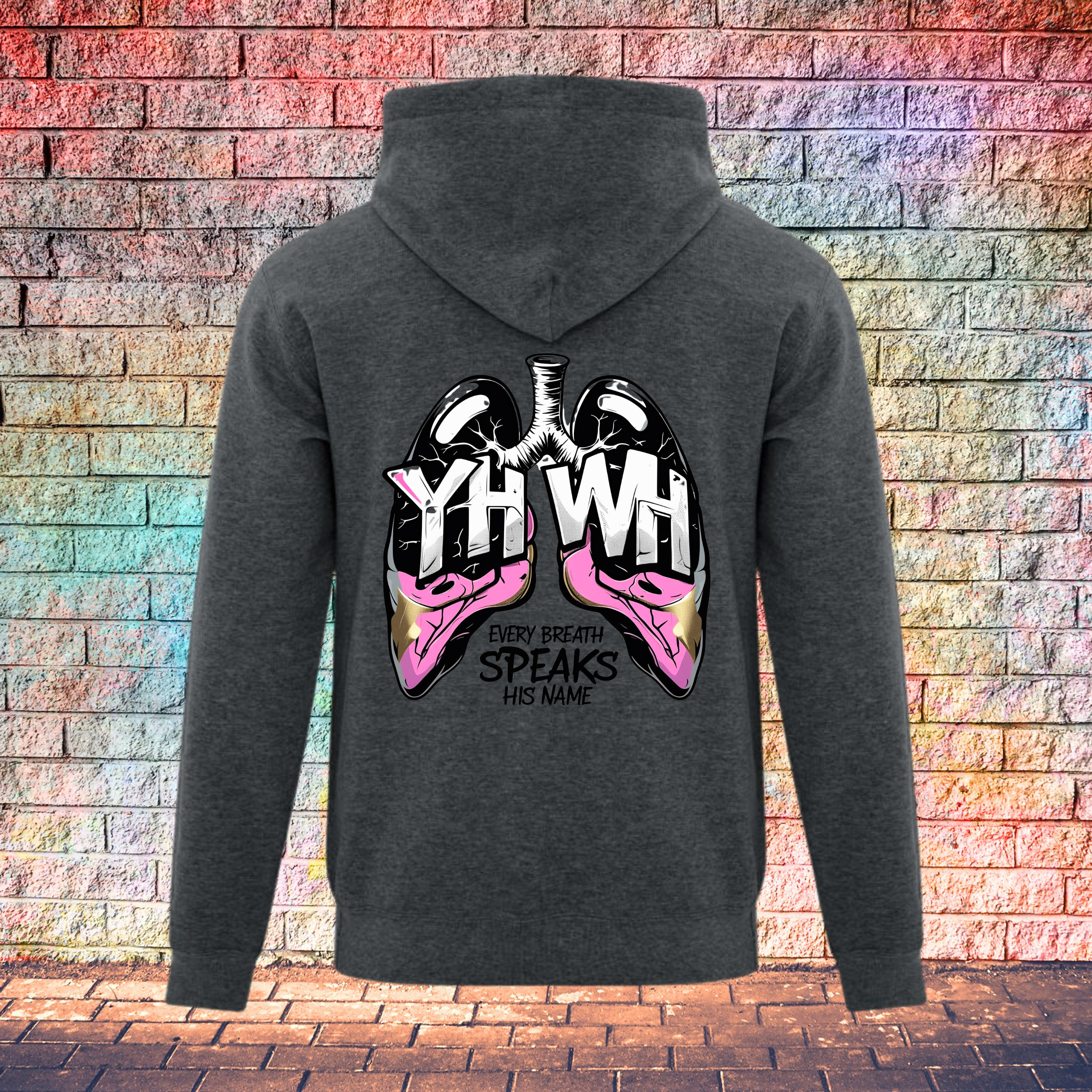 Yahweh Every Breath Speaks His Name - Youth Hoodie