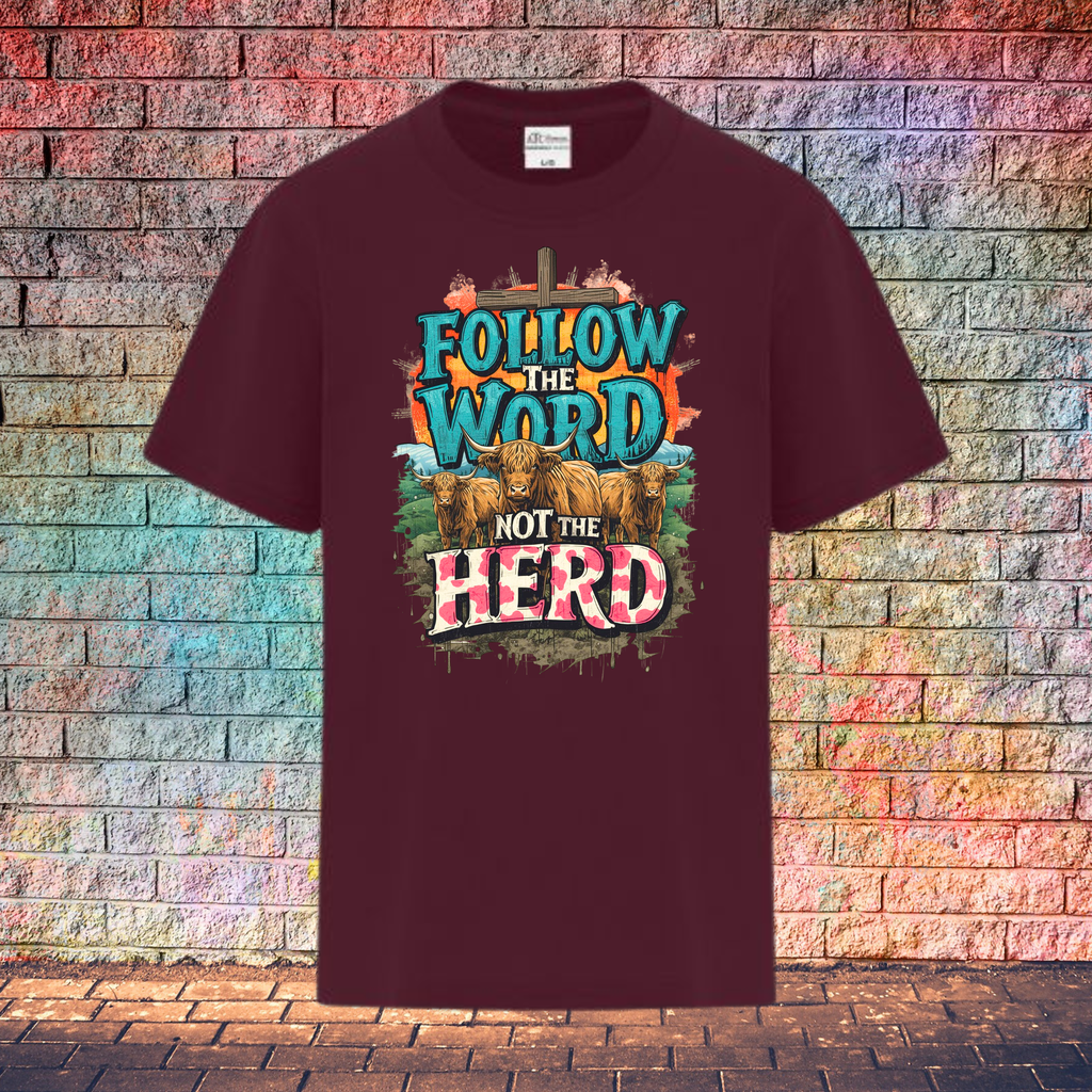Follow The Word Not The Herd - Youth T-Shirt