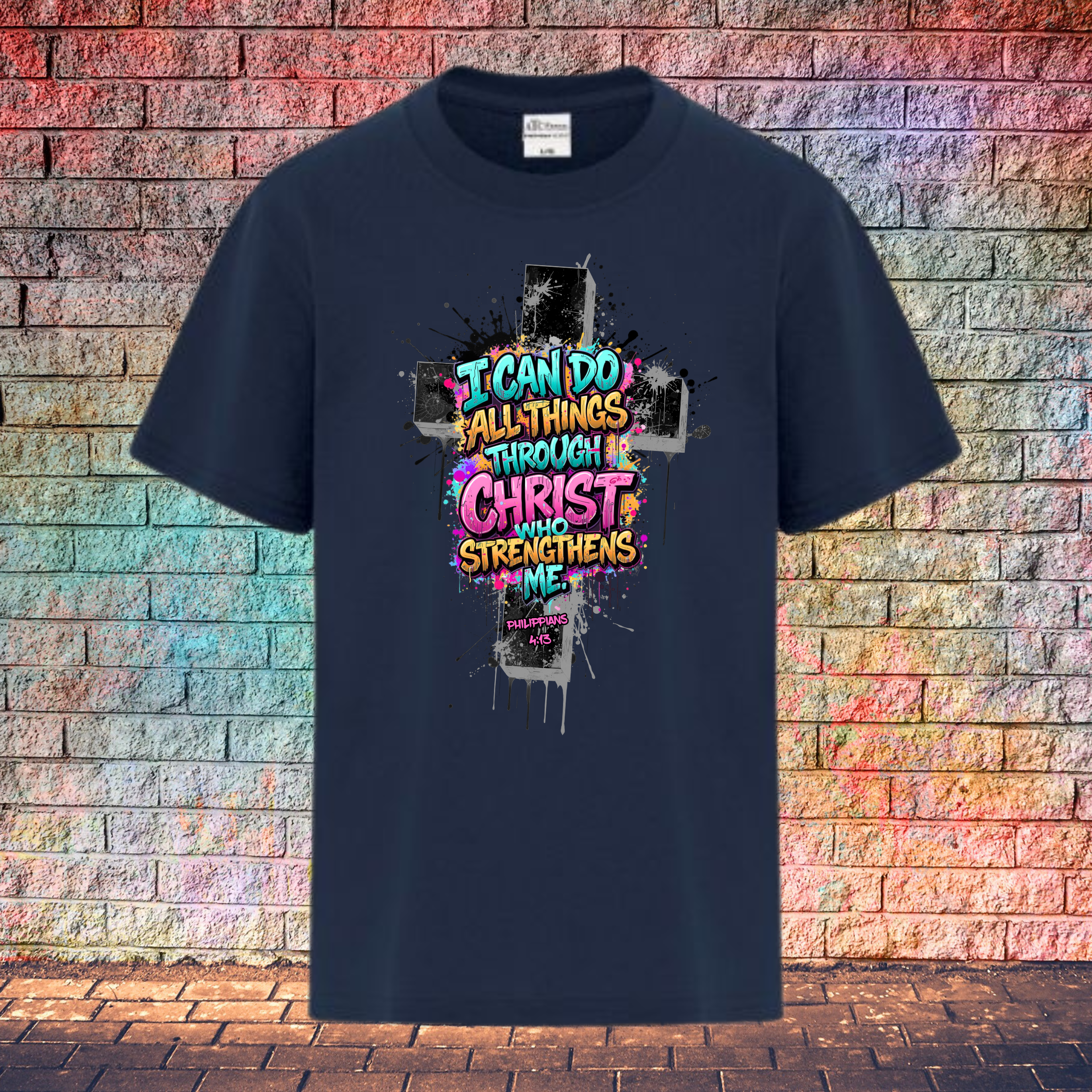 I Can Do All Things Through Christ Who Strengthens Me - Youth T-Shirt