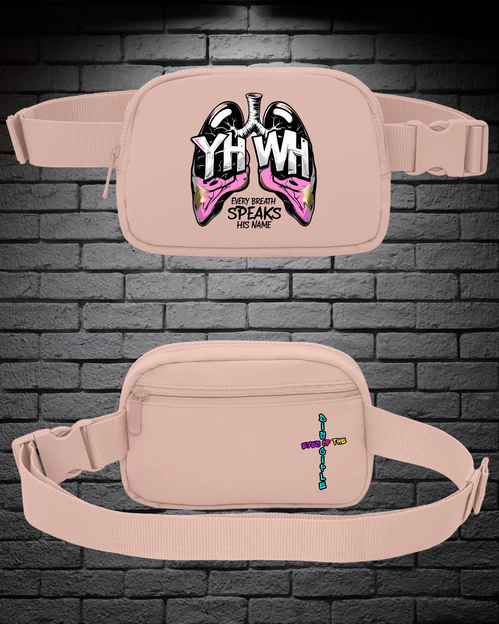 Dusty Rose - Cross Body / Hip Bag