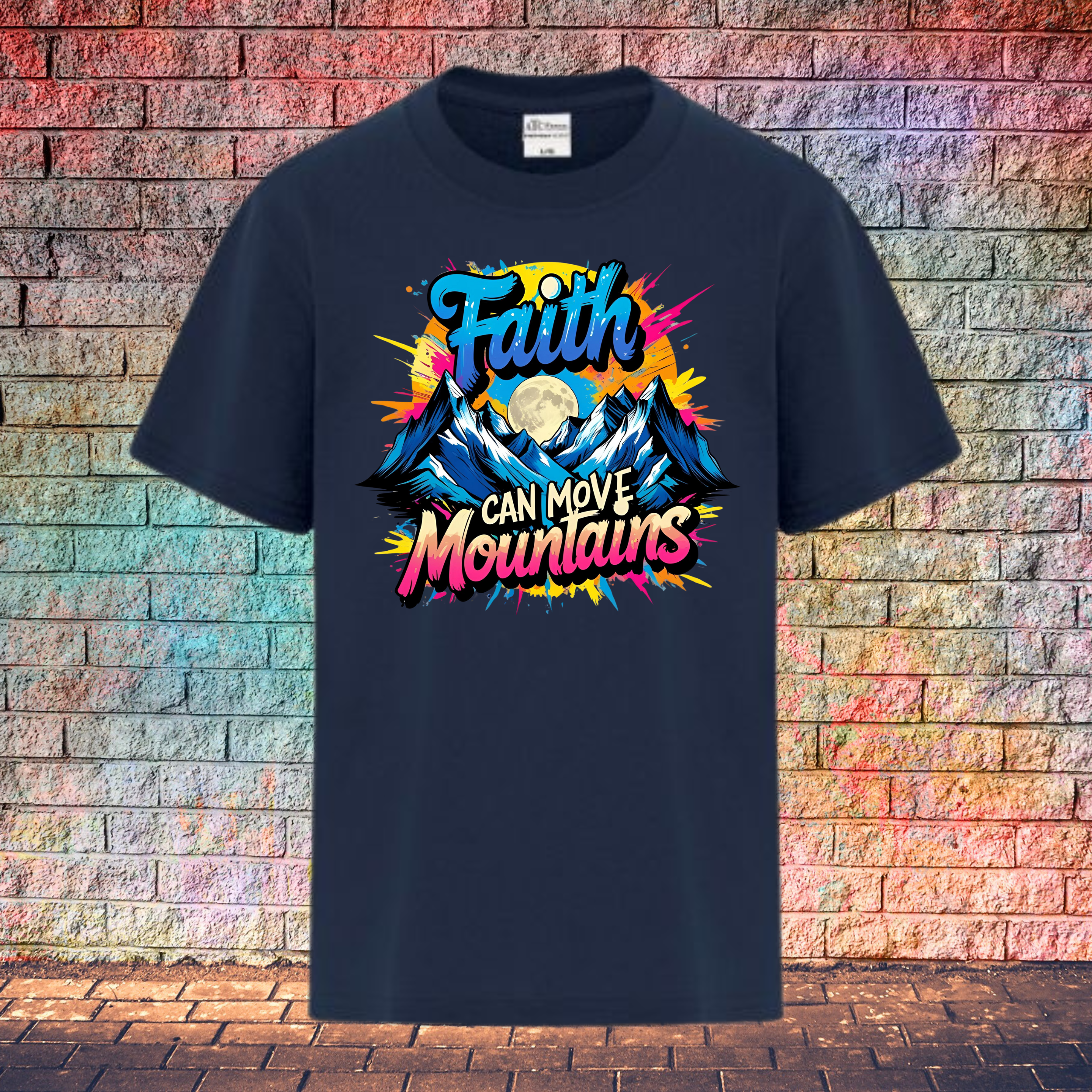 Faith Can Move Mountains - Youth T-Shirt