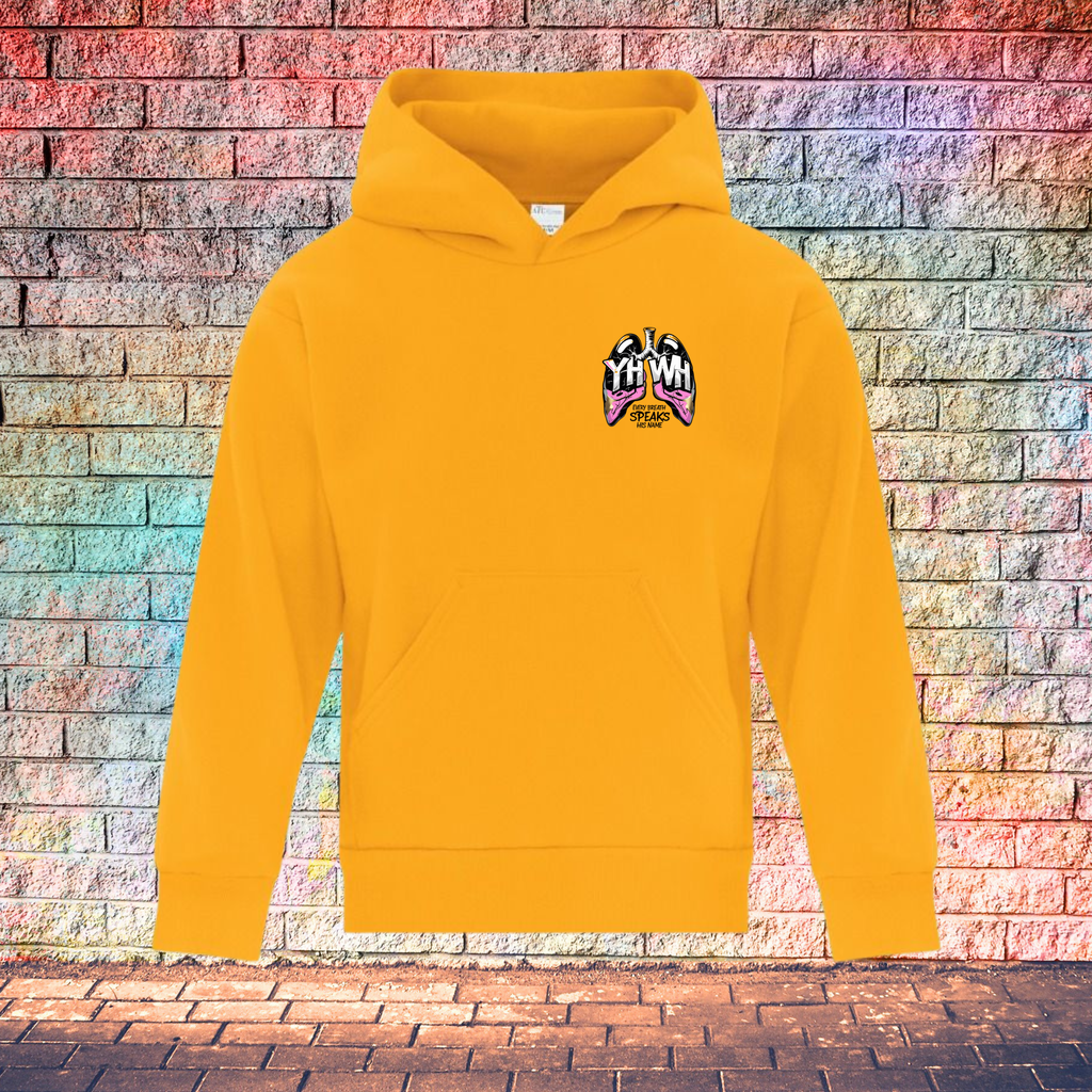 Yahweh Every Breath Speaks His Name - Youth Hoodie