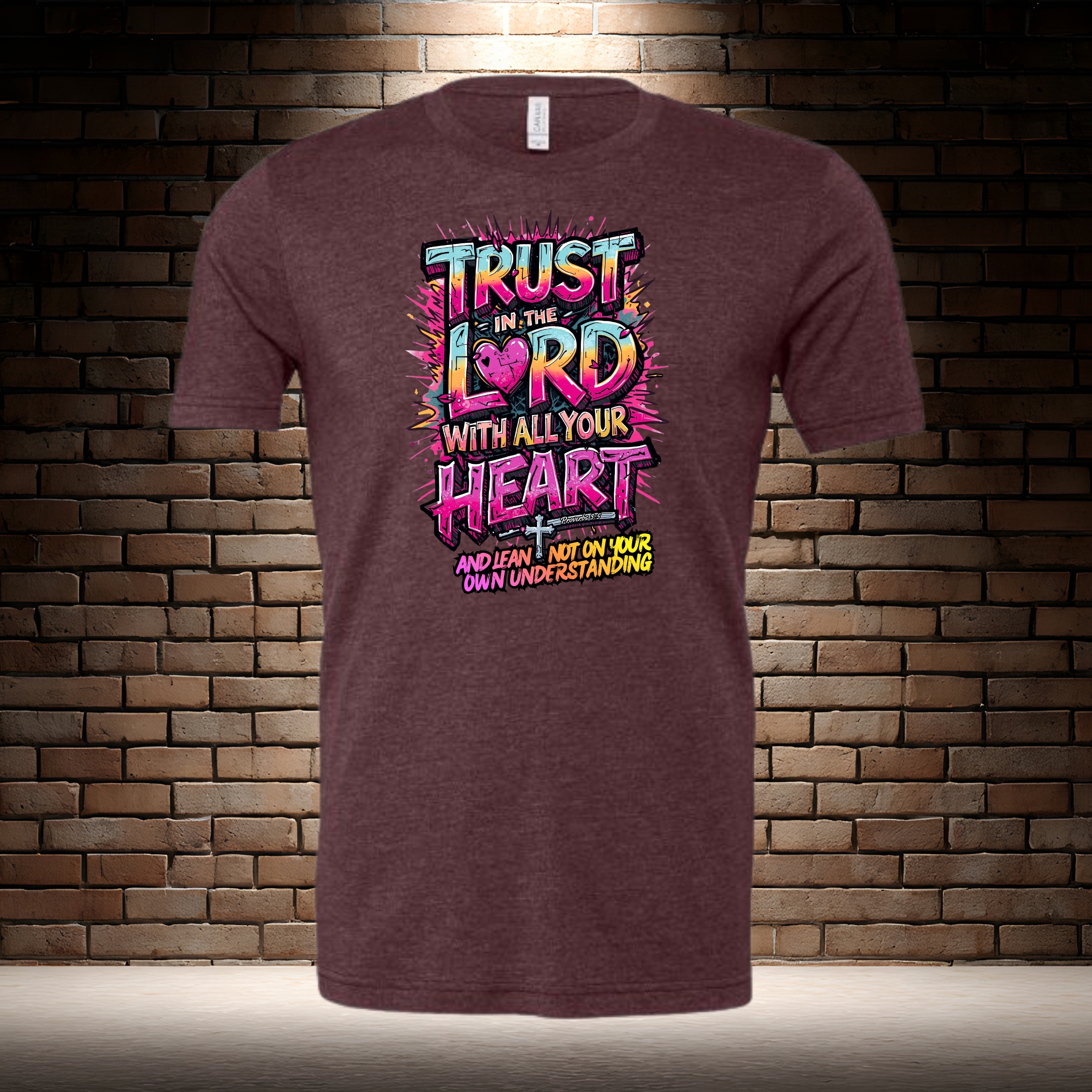 Trust In The Lord With All Your Heart And Lean Not On Your Own Understanding