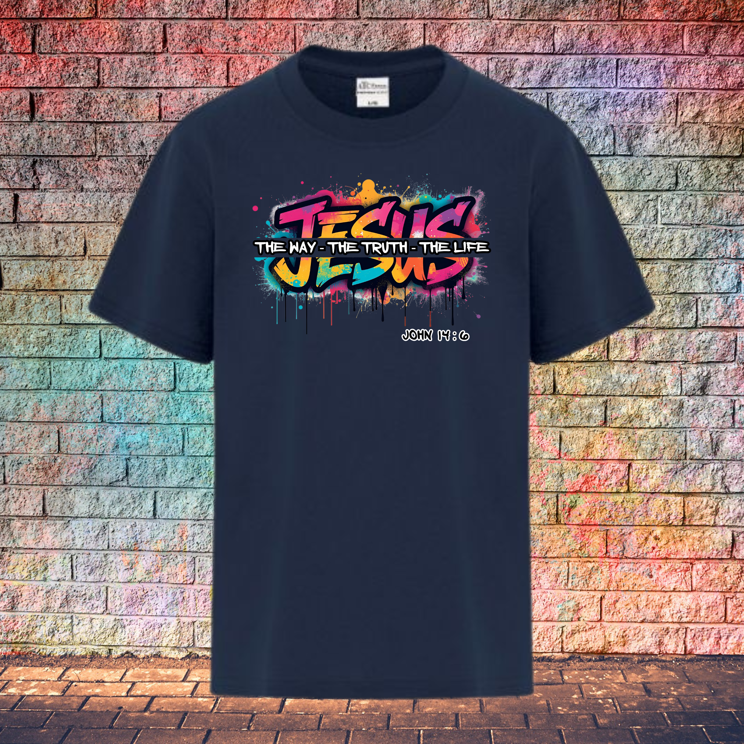 Jesus Is The Way The Truth The Life - Youth T-Shirt