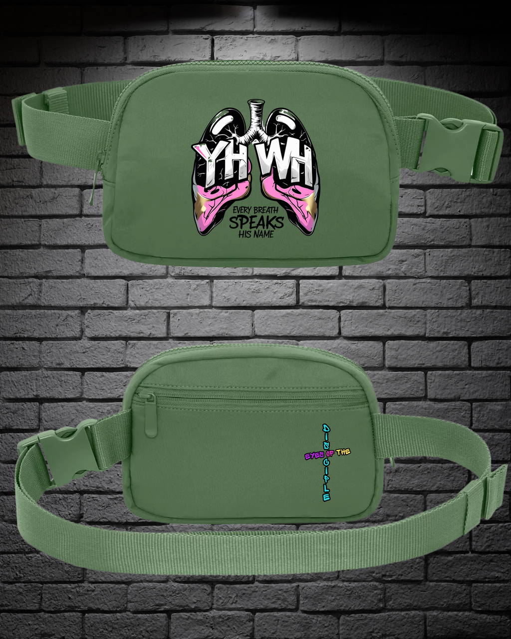 Balsam Green - Cross Body / Hip Bag