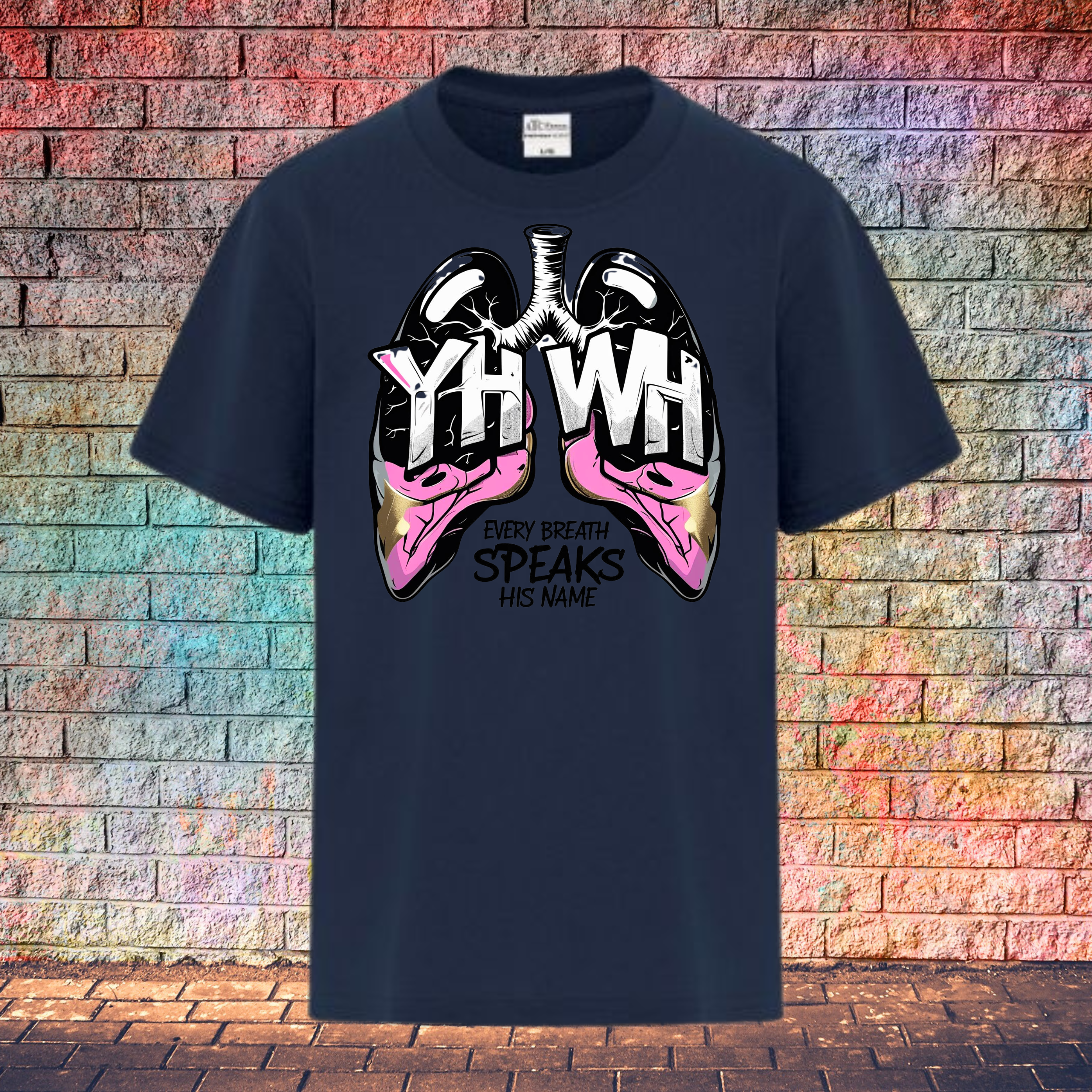 Yahweh Every Breath Speaks His Name - Youth T-Shirt