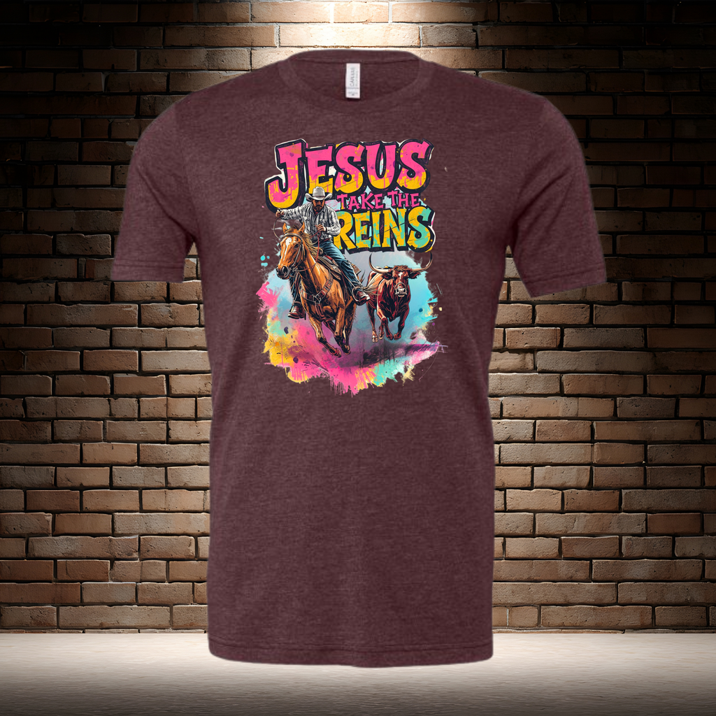 Jesus Take The Reins / Cowboy and Bull