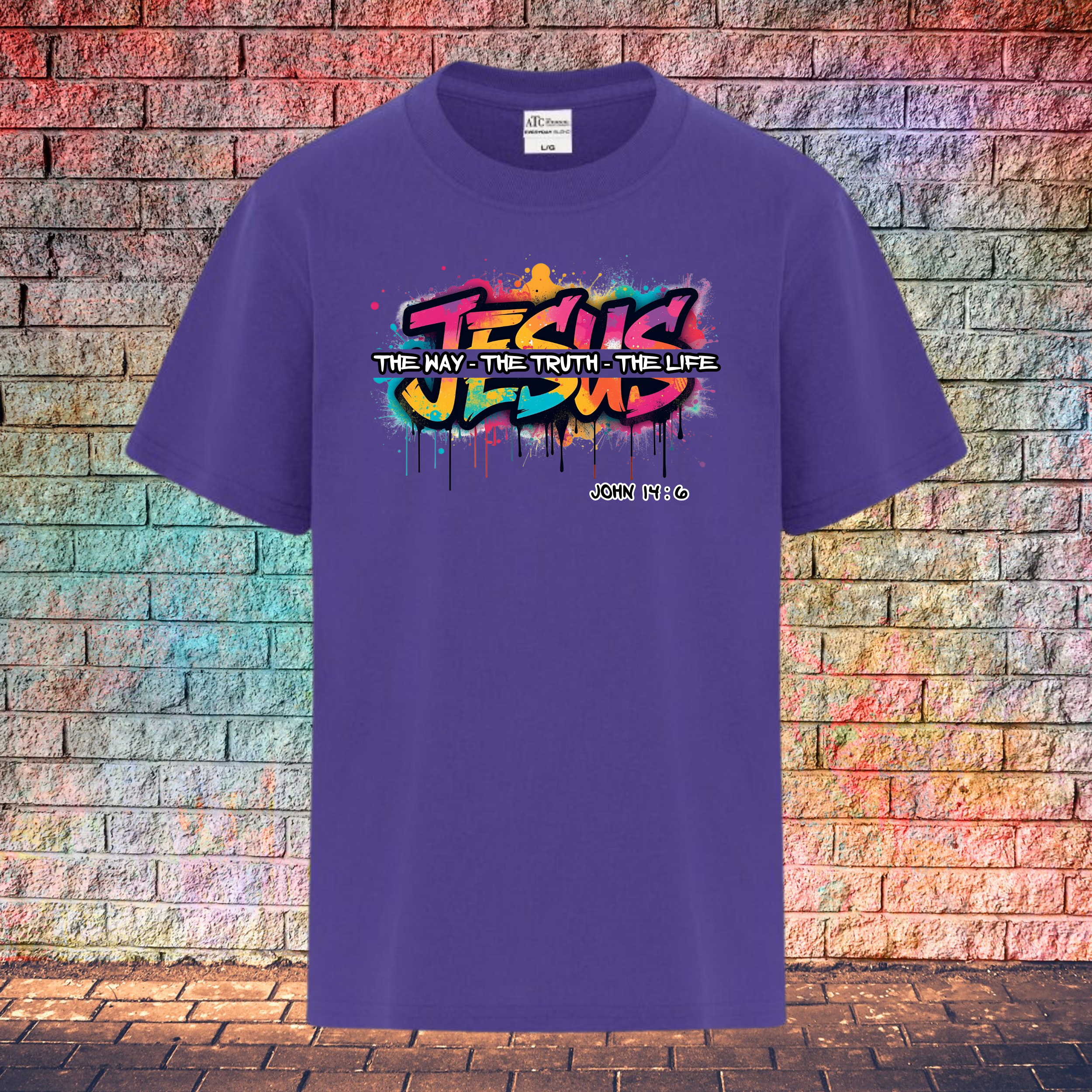 Jesus Is The Way The Truth The Life - Youth T-Shirt
