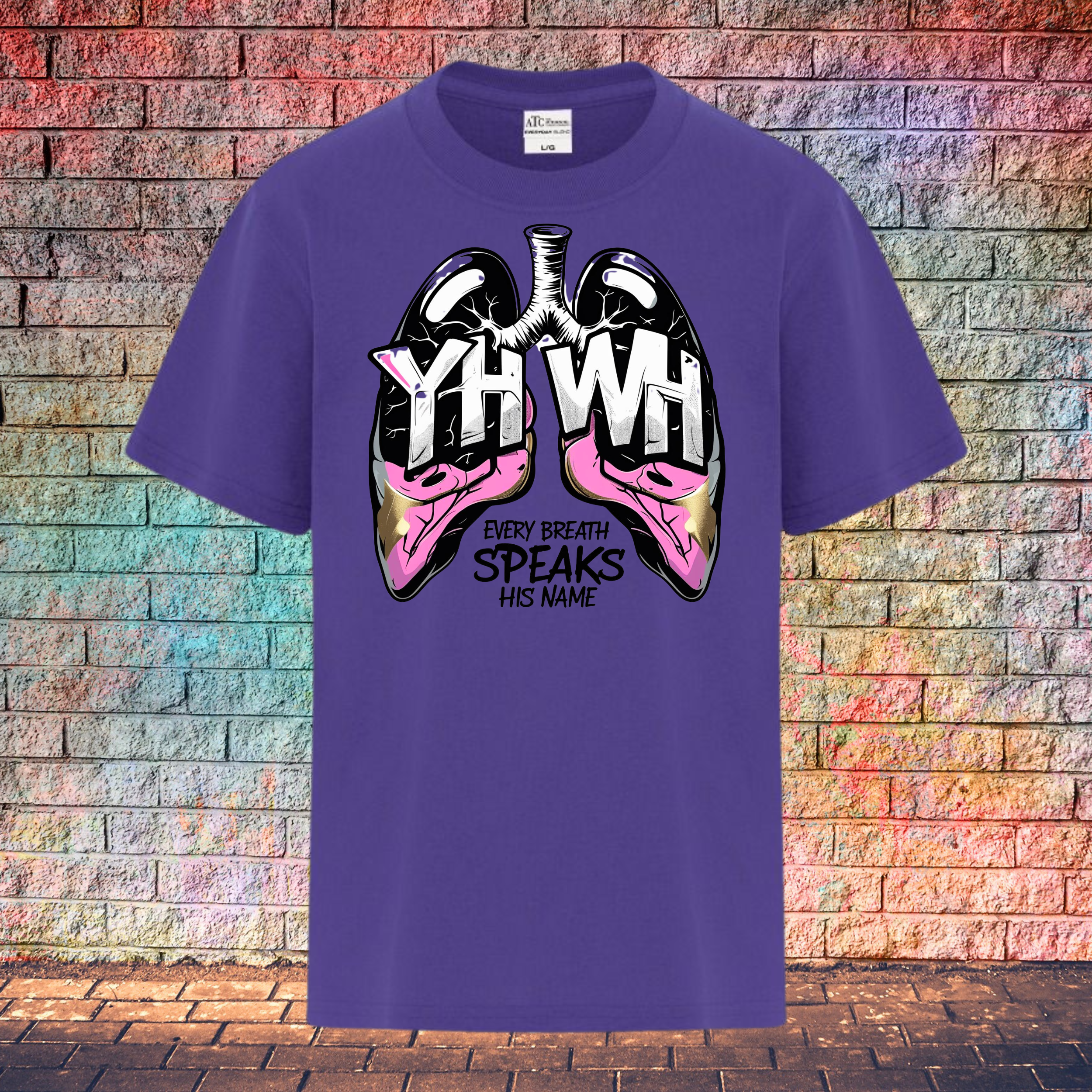 Yahweh Every Breath Speaks His Name - Youth T-Shirt