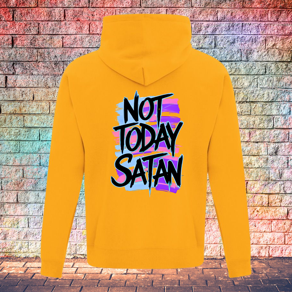 Not Today Satan - Youth Hoodie