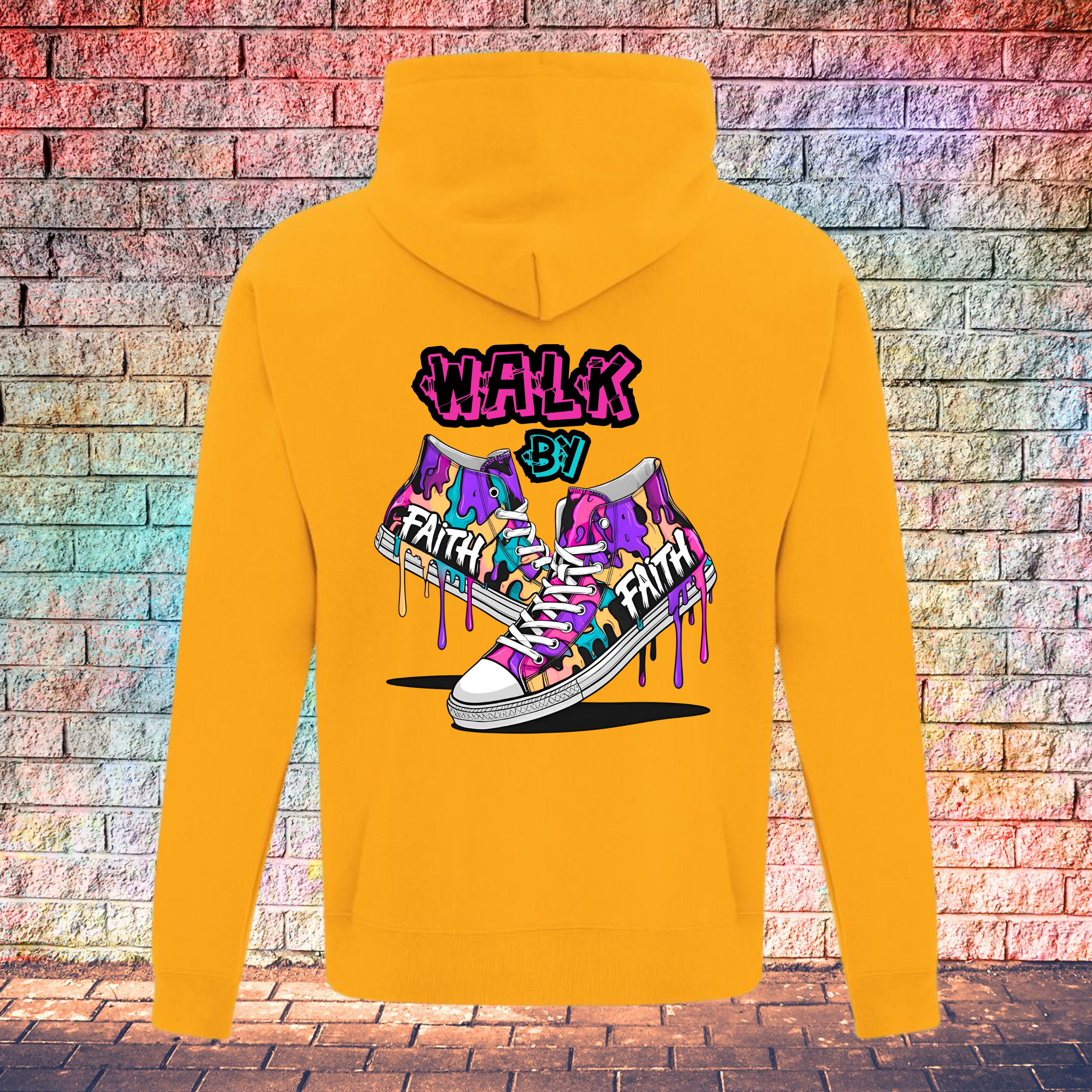 Walk By Faith / Shoes - Youth Hoodie