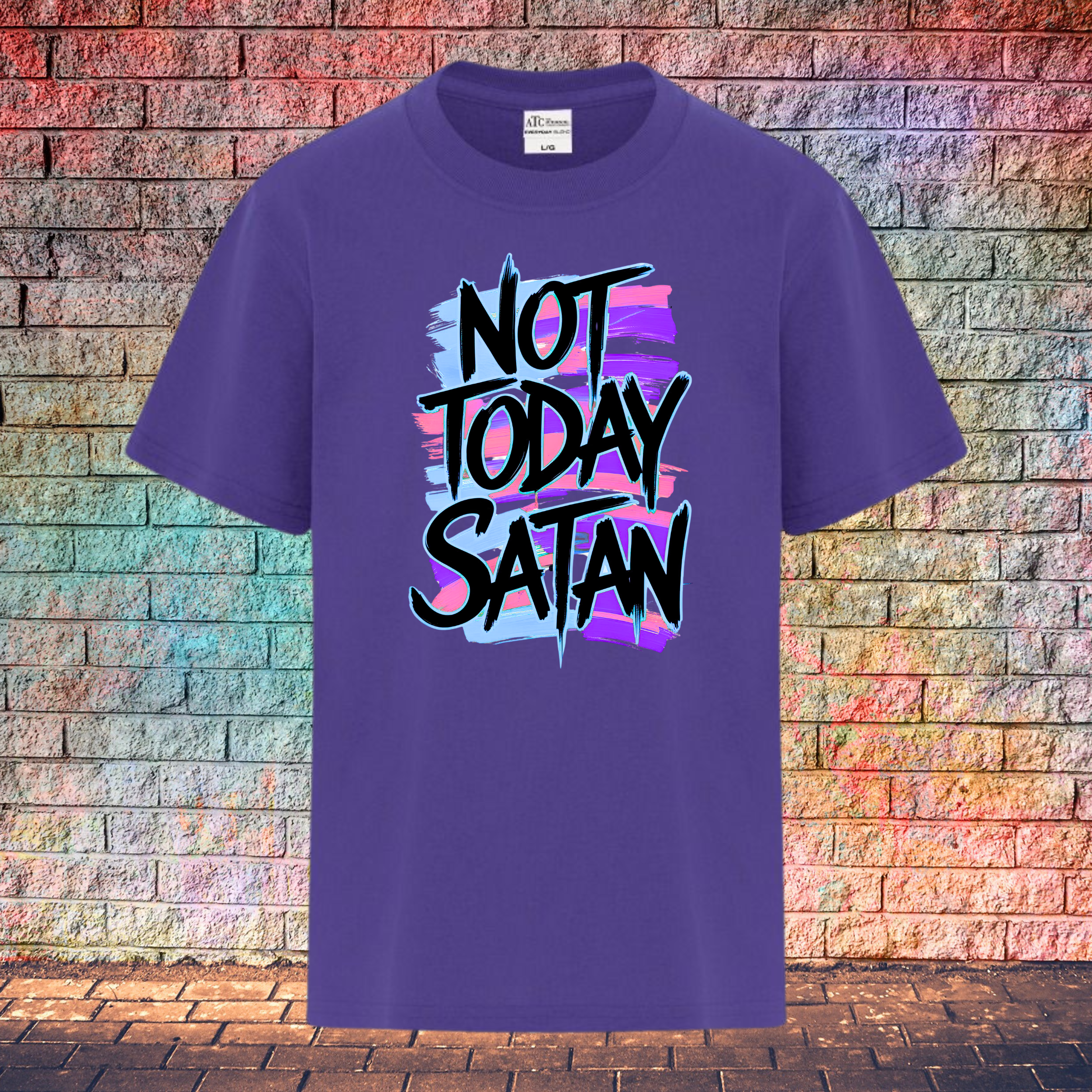 Not Today Satan - Youth T-Shirt