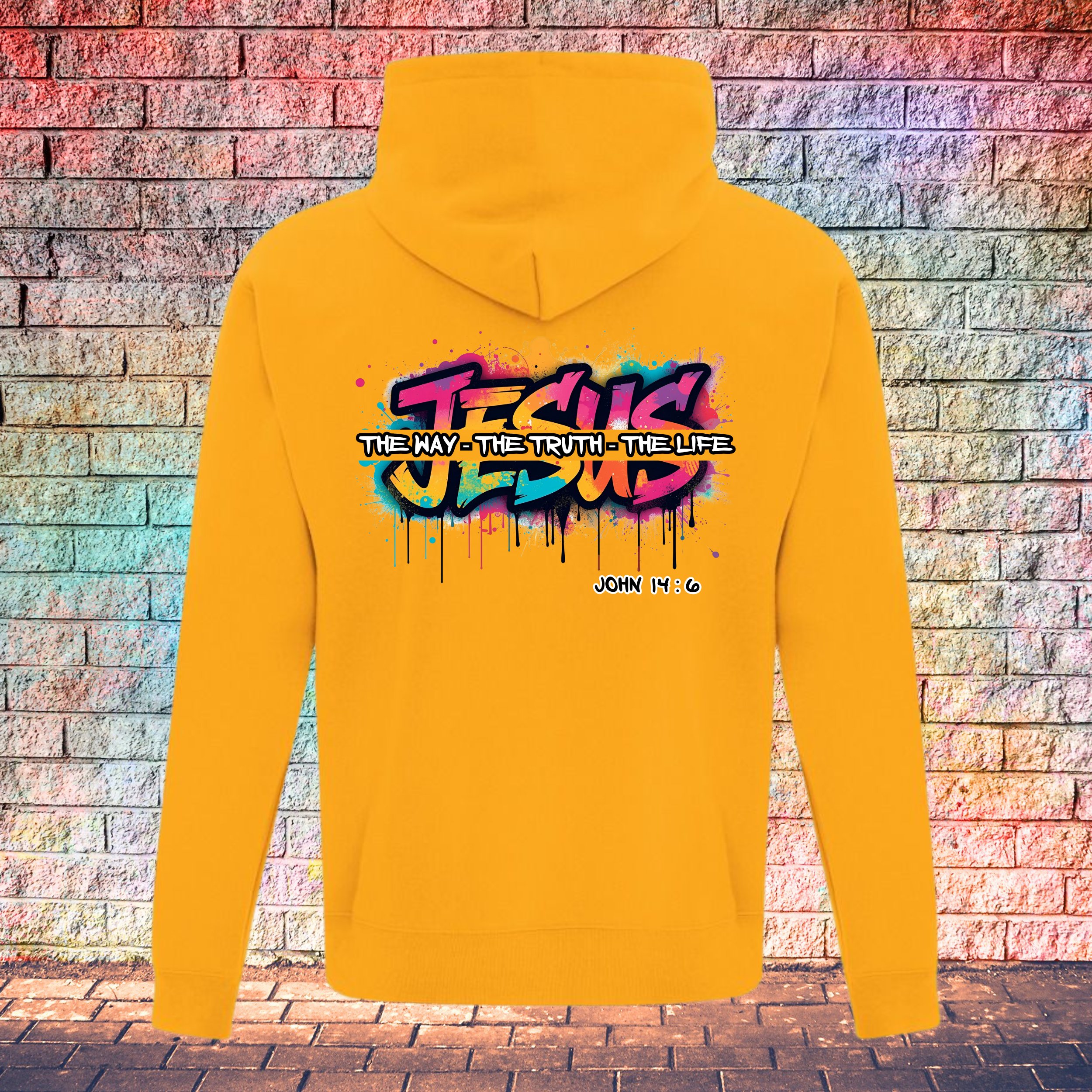 Jesus Is The Way The Truth The Life - Youth Hoodie
