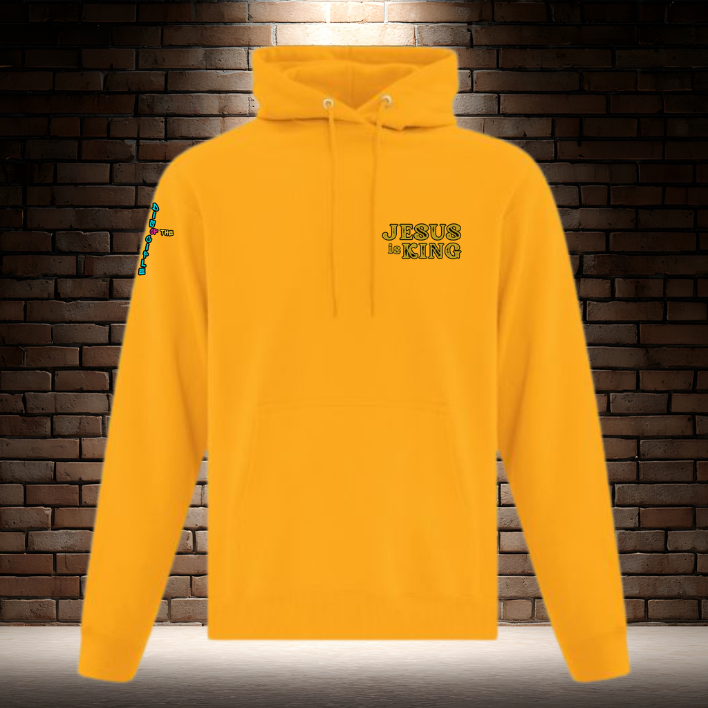 Jesus Is King - Rustic Gold